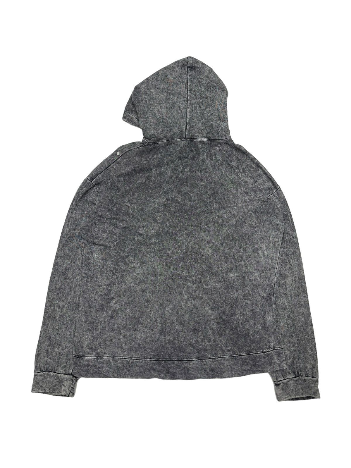 Odin × Vintage 🔥ODIN SMOKE GREY WASH SWEATER HOODIES Size US XL / EU 56 / 4 - 5 Thumbnail