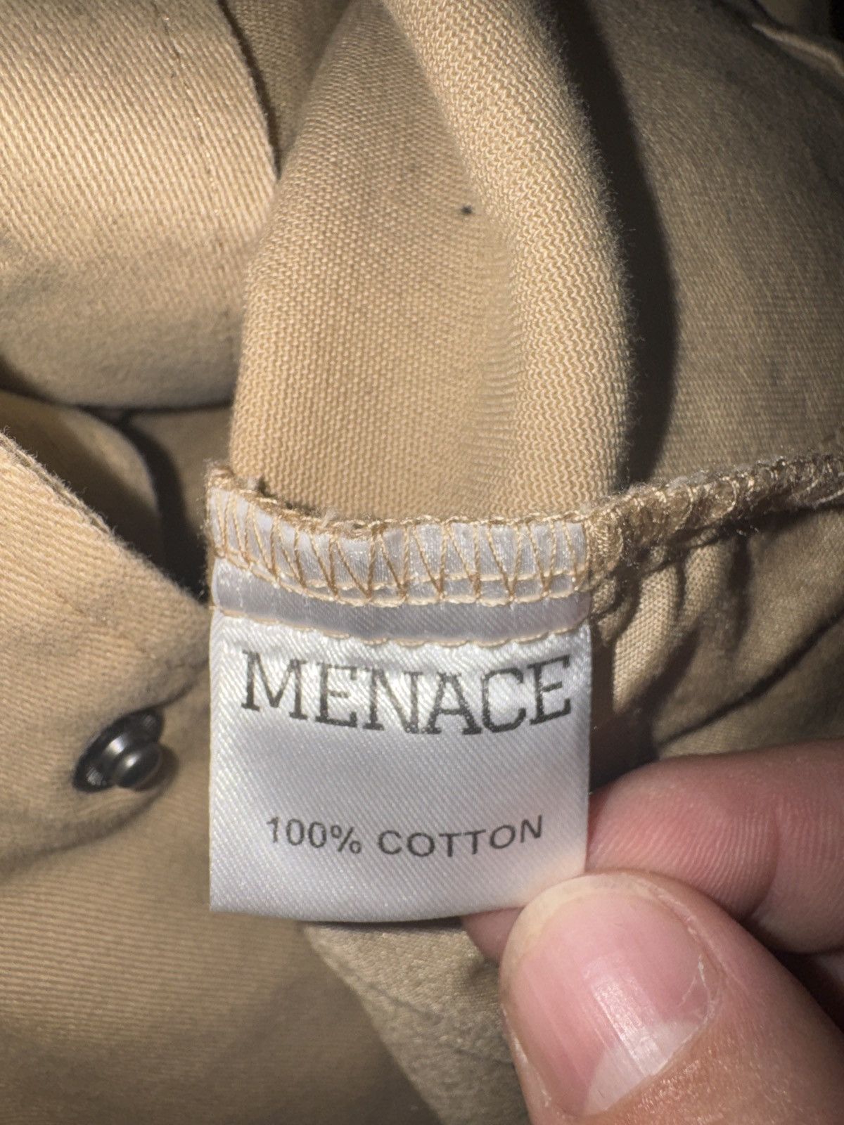 Menace Menace Embossed skeletal button up Size US M / EU 48-50 / 2 - 3 Thumbnail
