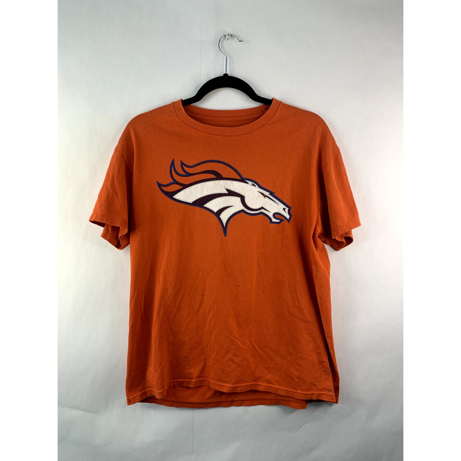 NFL Broncos Peyton Manning Shirt Medium Orange 18 Football Tee Size US M / EU 48-50 / 2 - 1 Thumbnail
