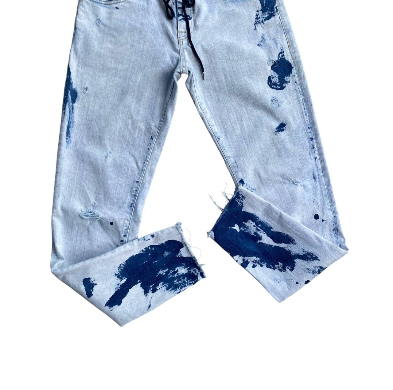 Big John × KOJIMA GENES × Kazuki Kuraishi KOJIMA KURASHIKI JAPAN X BIG JOHN PAINTED ANKLE CUT PANT Size US 28 / EU 44 - 4 Thumbnail