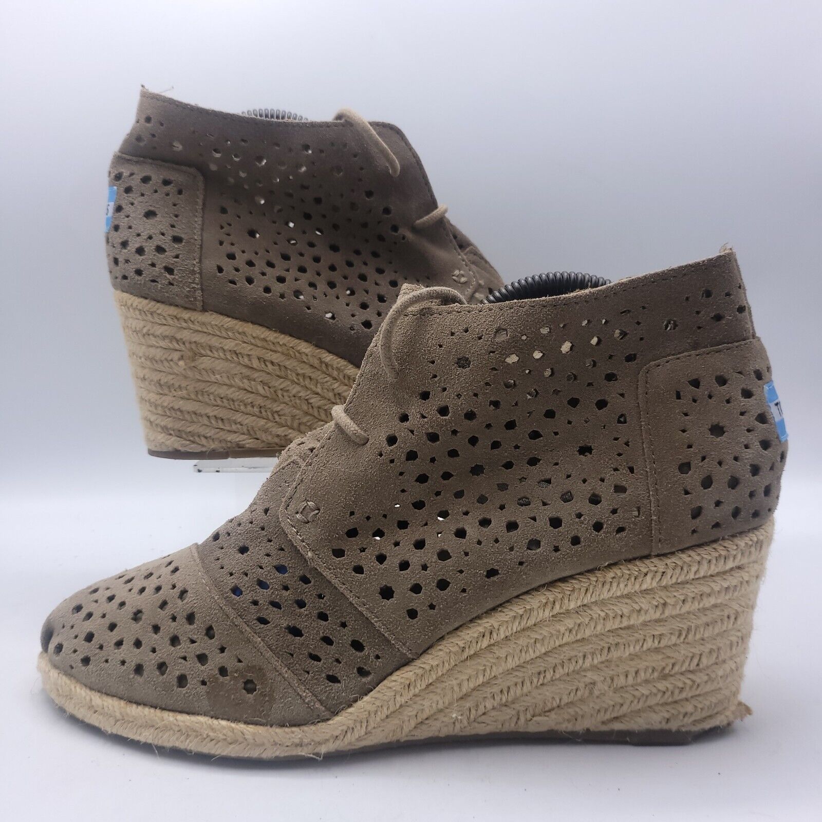 Toms Toms Desert Ankle Boot Womens Size 9.5 301213 Brown Black Size US 9.5 / IT 39.5 - 5 Thumbnail