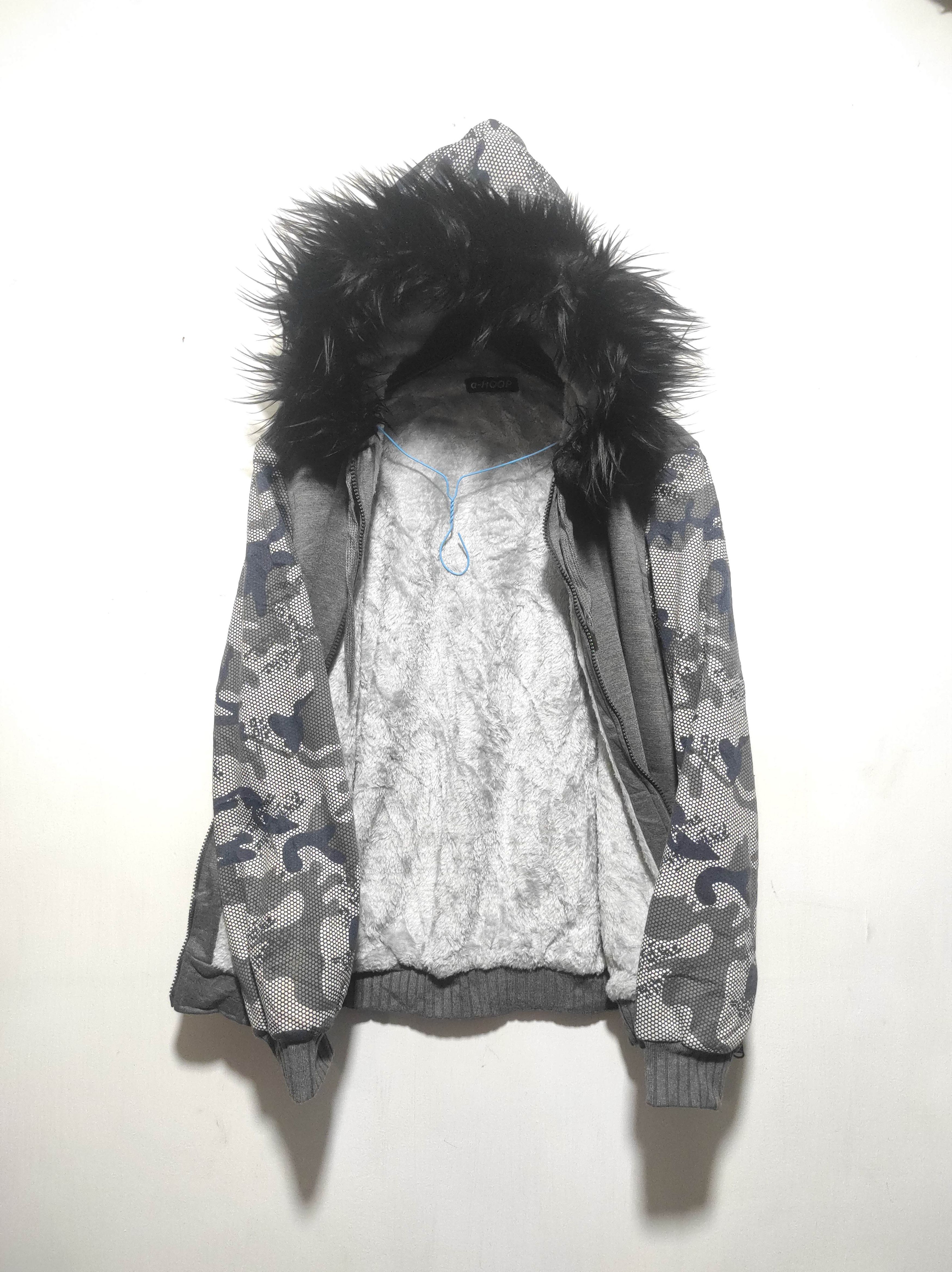 Hysteric Glamour A-Hoop Sherpa Zip Fur Hoodie IfSixWasNine LGB style Size US S / EU 44-46 / 1 - 10 Thumbnail