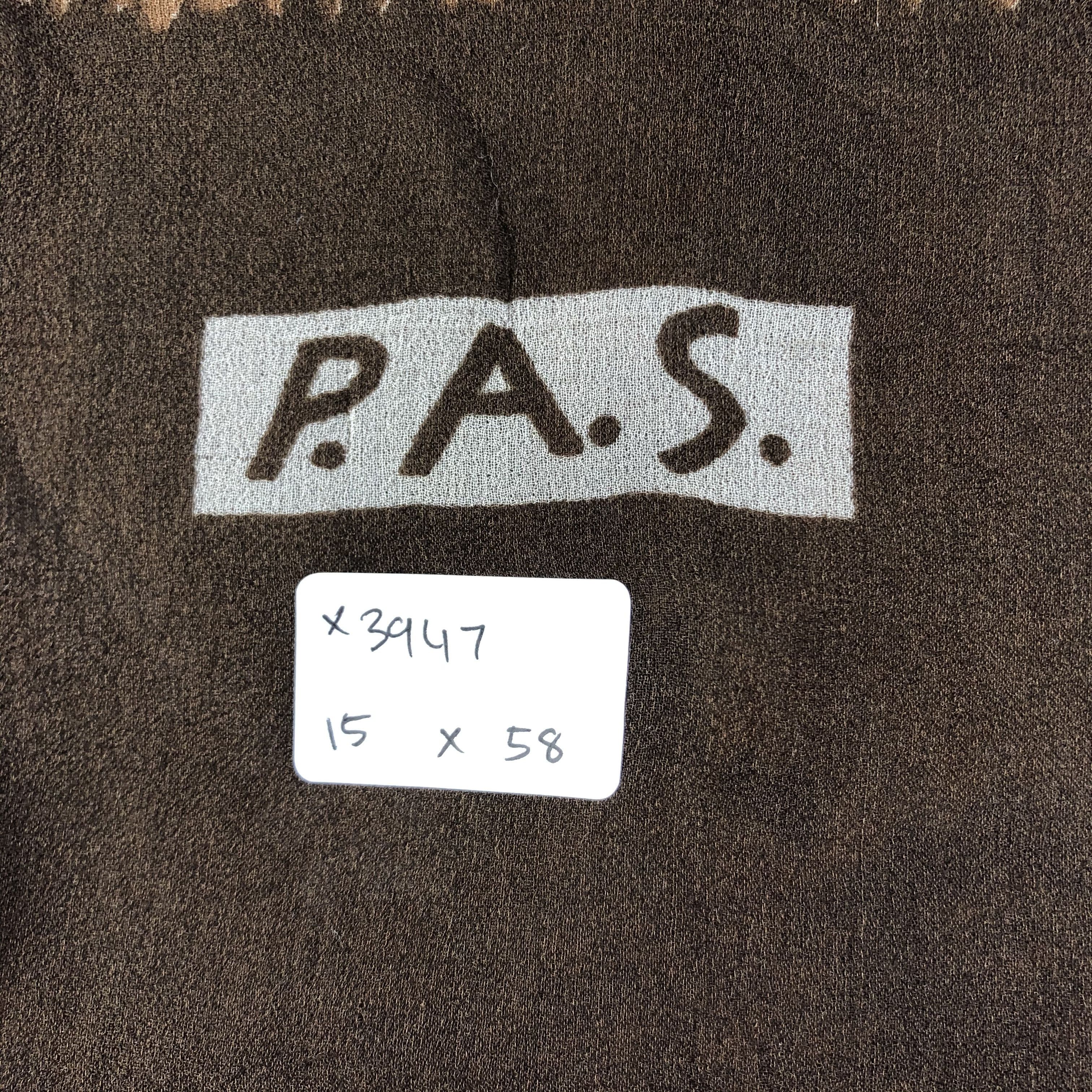 Vintage Vintage P.A.S. Silk Scarf Size ONE SIZE - 5 Thumbnail