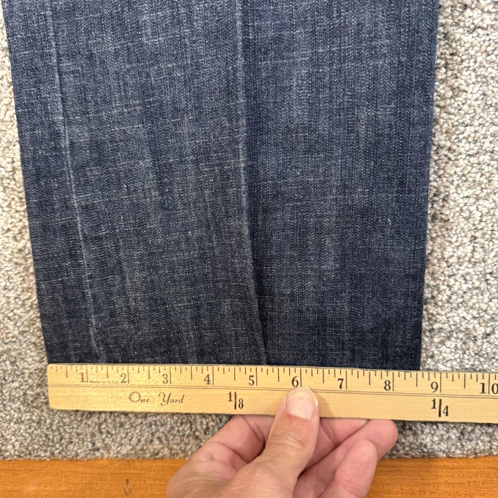Vintage VINTAGE Napa Valley Jeans 10 High Rise Straight Leg Women’s Blue Denim Cotton Spandex 90s Coastal Grandmaccore Jeans Size 32" / US 10 / IT 46 - 3 Thumbnail