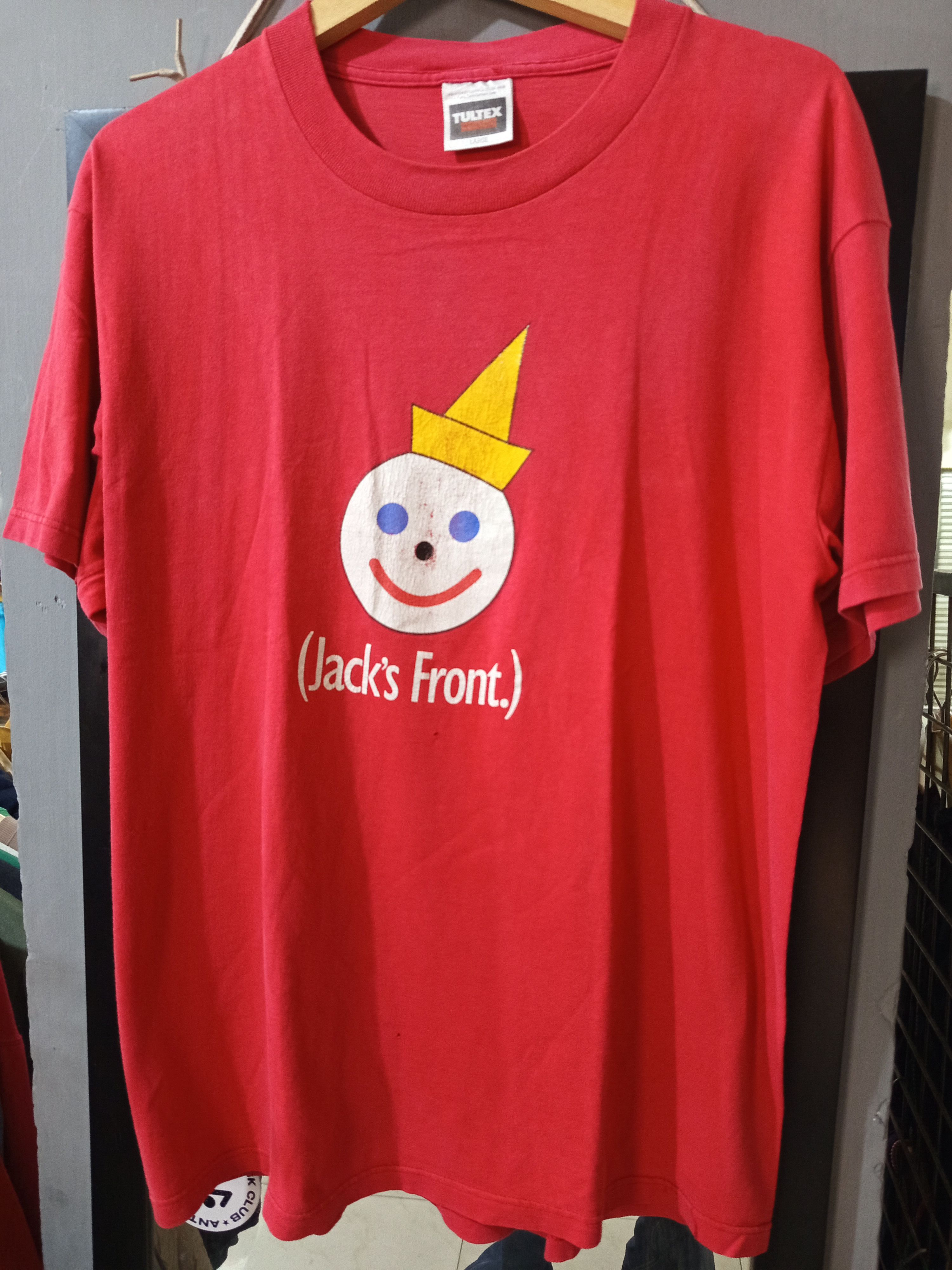Vintage Jack in the Box “Jack’s Back” Promo Tee Size US L / EU 52-54 / 3 - 2 Thumbnail