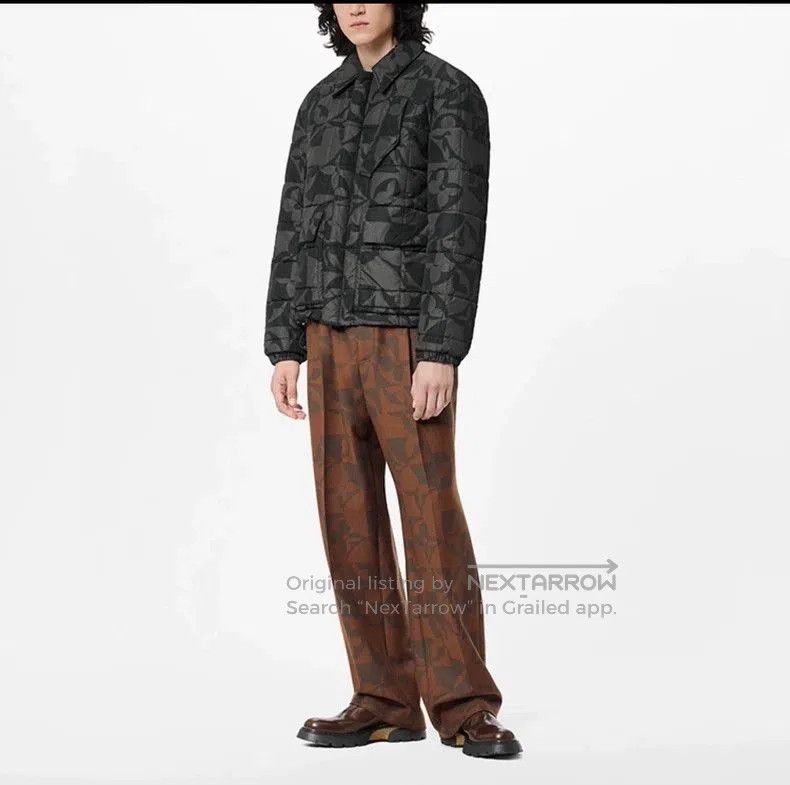 Louis Vuitton Louis Vuitton Irregular Print Down Jacket. Size US XXL / EU 58 / 5 - 8 Thumbnail