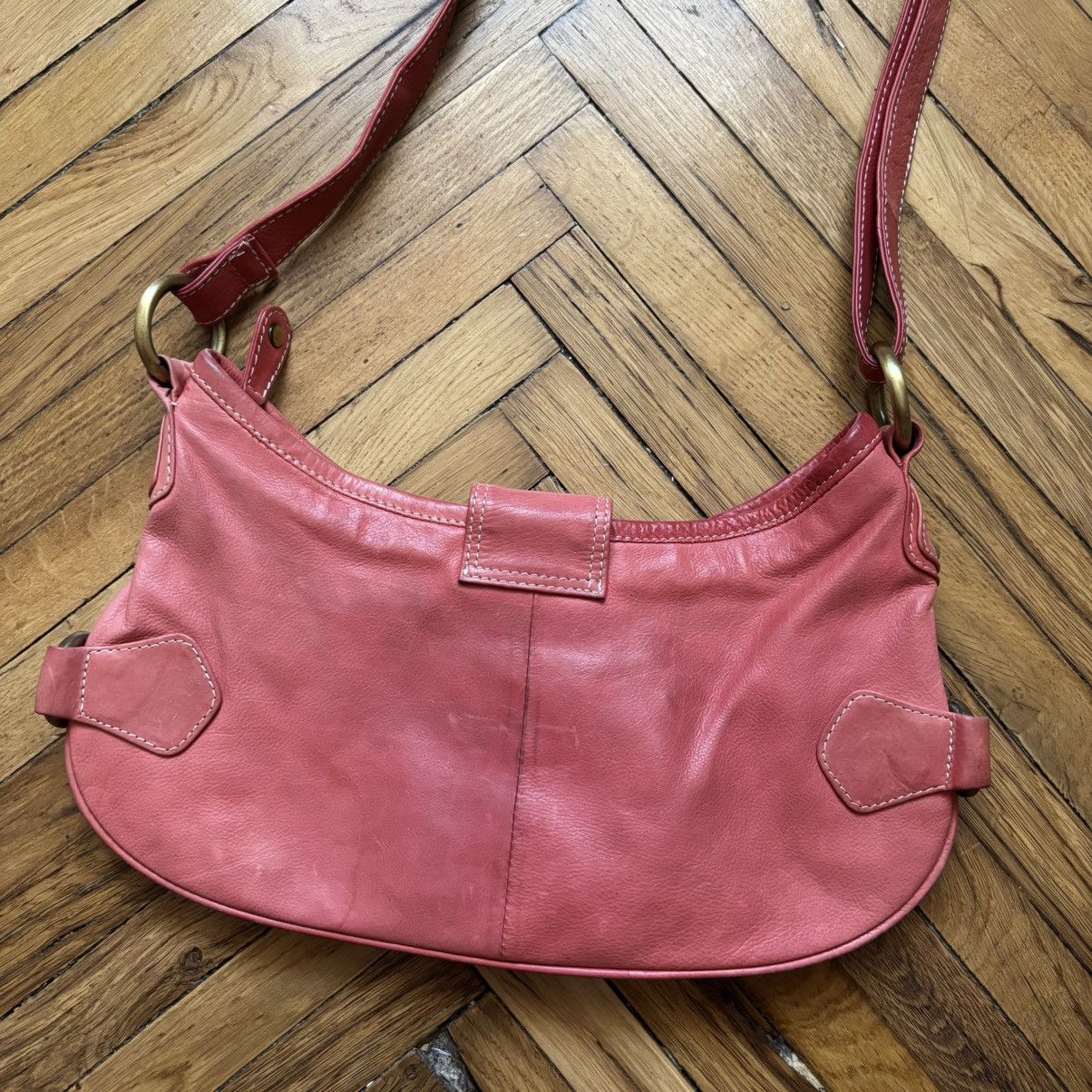 Hysteric Glamour × Le Grande Bleu (L.G.B.) Vintage Pink Tribal Sirocco Balenciaga Style Leather Bags Size ONE SIZE - 3 Thumbnail
