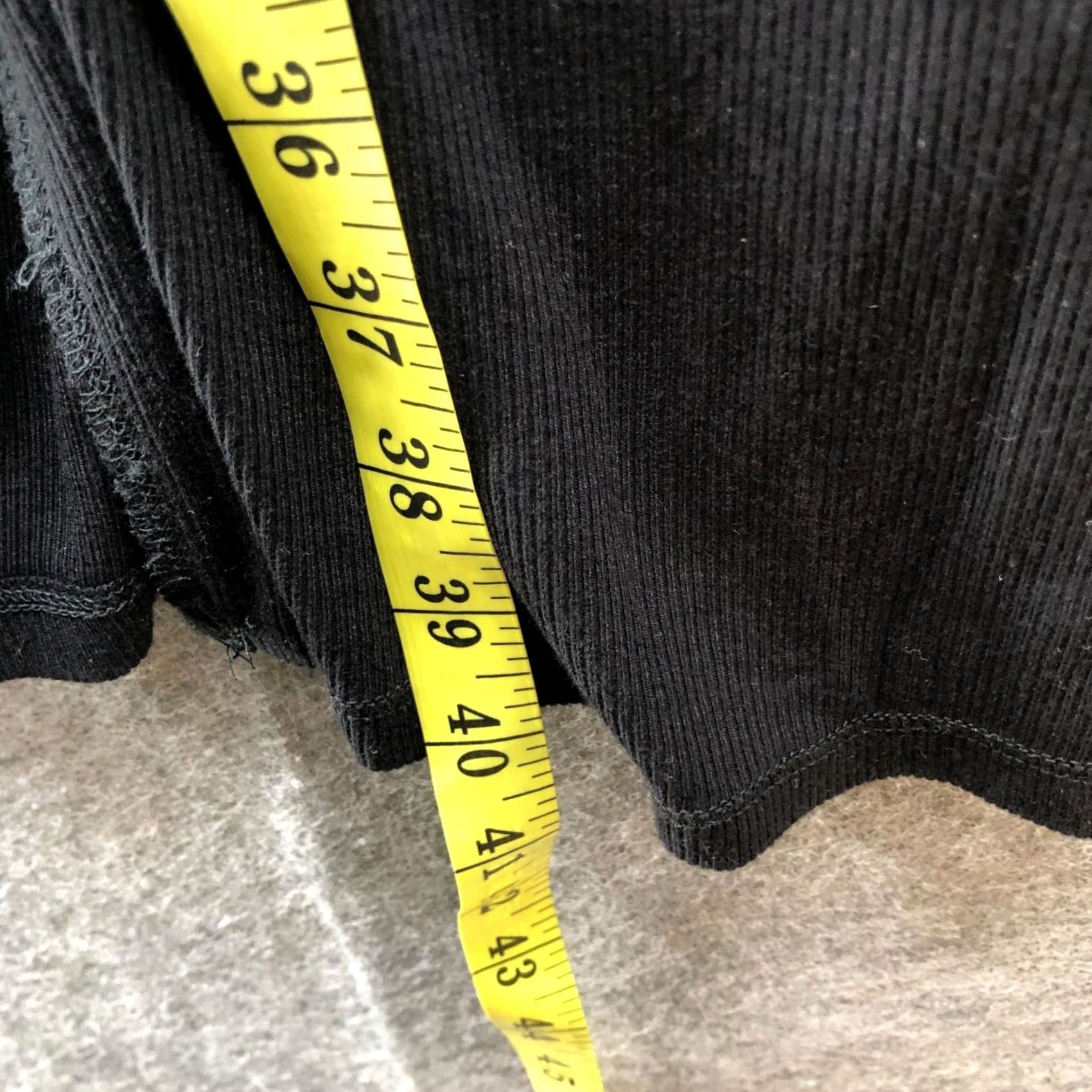 Vintage VINTAGE? No. Marc New York Performance Cardigan Womens 1X Black Jersey Knit Open Longline Shirt Womens Cardigan 1X Black Jersey Knit Open Longline Size XL / US 12-14 / IT 48-50 - 8 Thumbnail