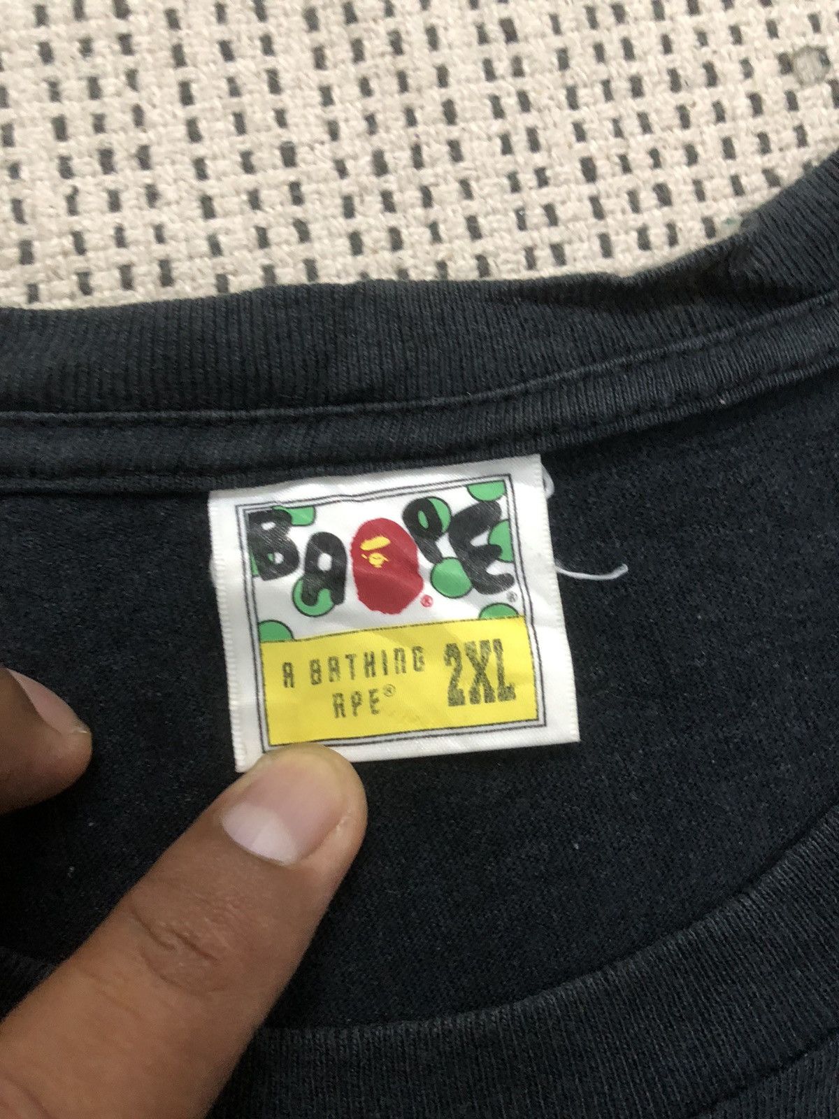 Bape ⚡️Bidding Offer Fast Sale⚡️Bape Big Head Camo Logo tee Size US XXL / EU 58 / 5 - 5 Thumbnail