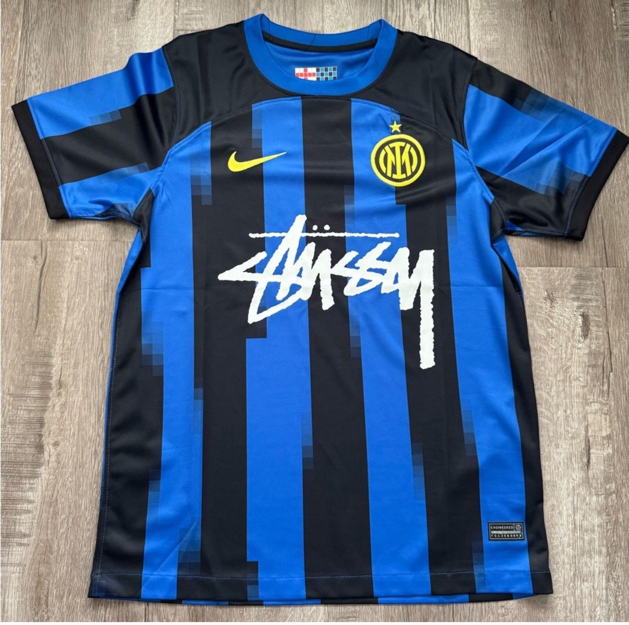 Vintage Stussy x Inter Milan Nike Jersey Size US S / EU 44-46 / 1 - 1 Thumbnail