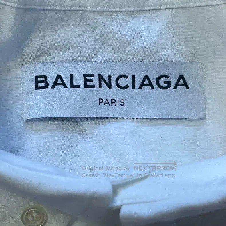 Balenciaga Balenciaga Racing Two-Tone Shirt Two-in-One Black Vest Whi Size XXS / US 00 / IT 34 - 3 Thumbnail