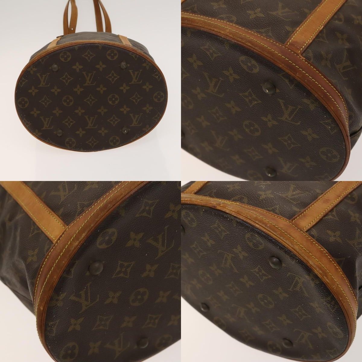 Louis Vuitton LOUIS VUITTON Monogram Bucket GM Shoulder Bag M42236 Size ONE SIZE - 10 Thumbnail