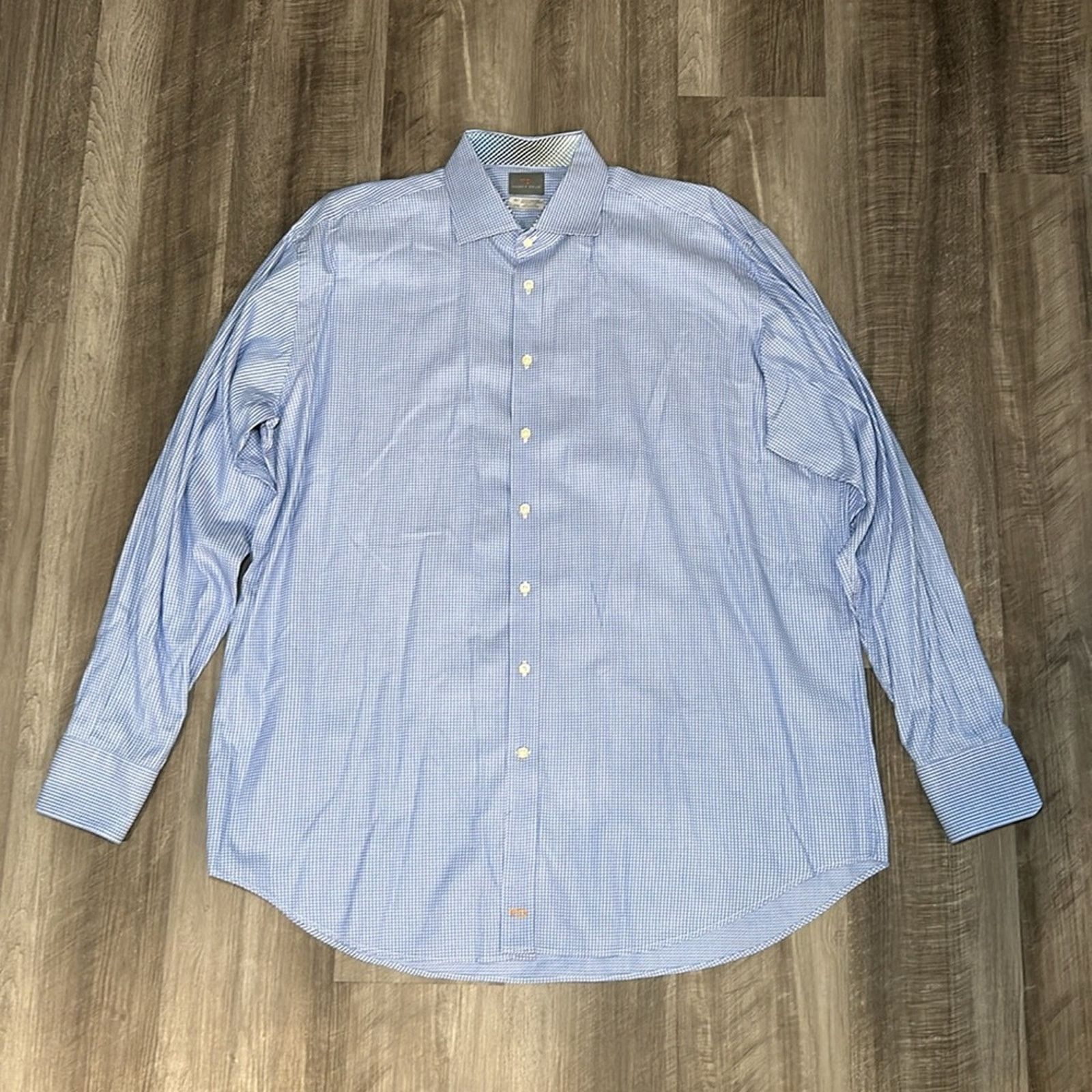 Thomas Dean Thomas Dean Shirtmaker’s Cloth Long Sleeve - 2XLT Size US XXL / EU 58 / 5 - 2 Thumbnail