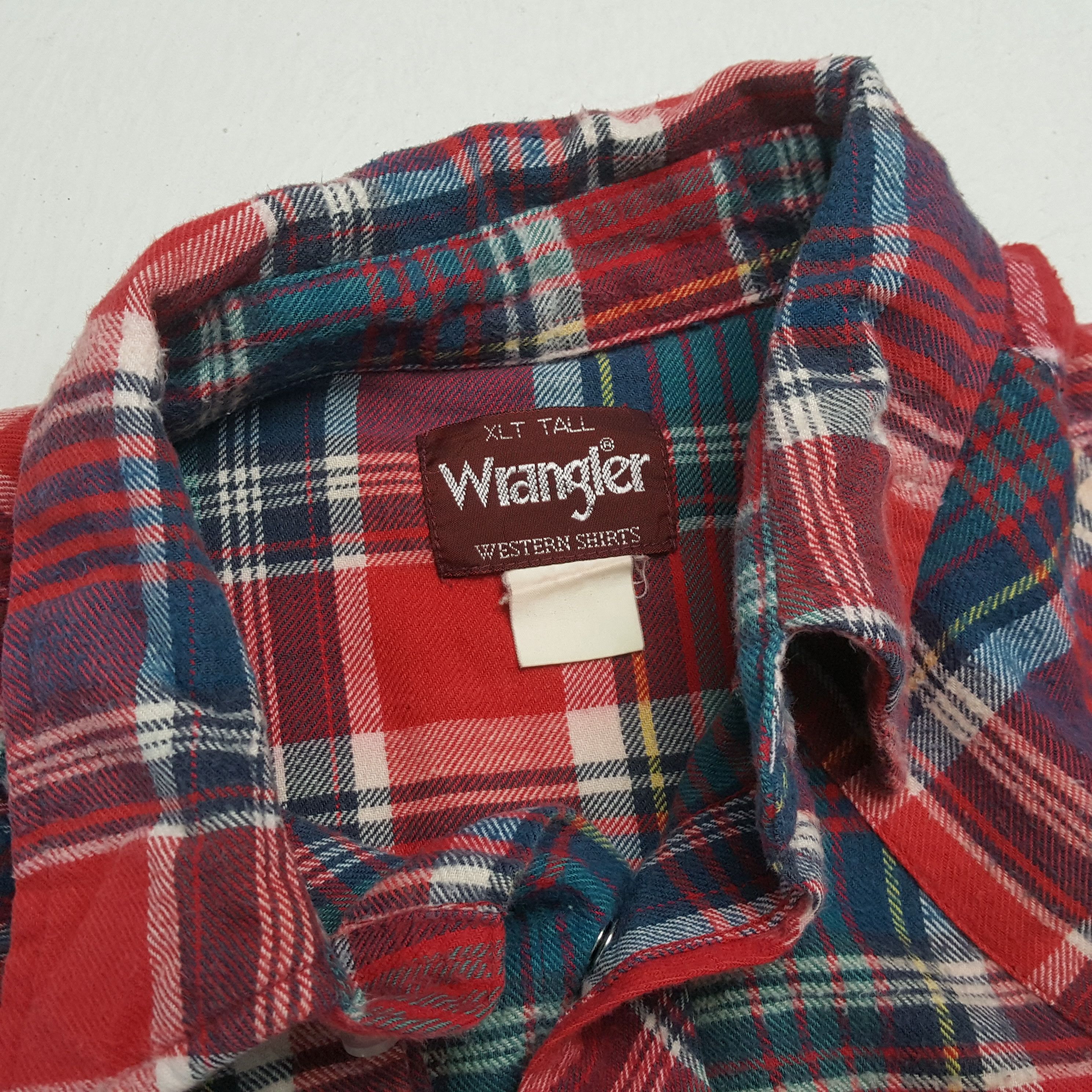 Vintage × Wrangler WRANGLER Classic Fashion Style Casual Shirt Size US XL / EU 56 / 4 - 8 Thumbnail