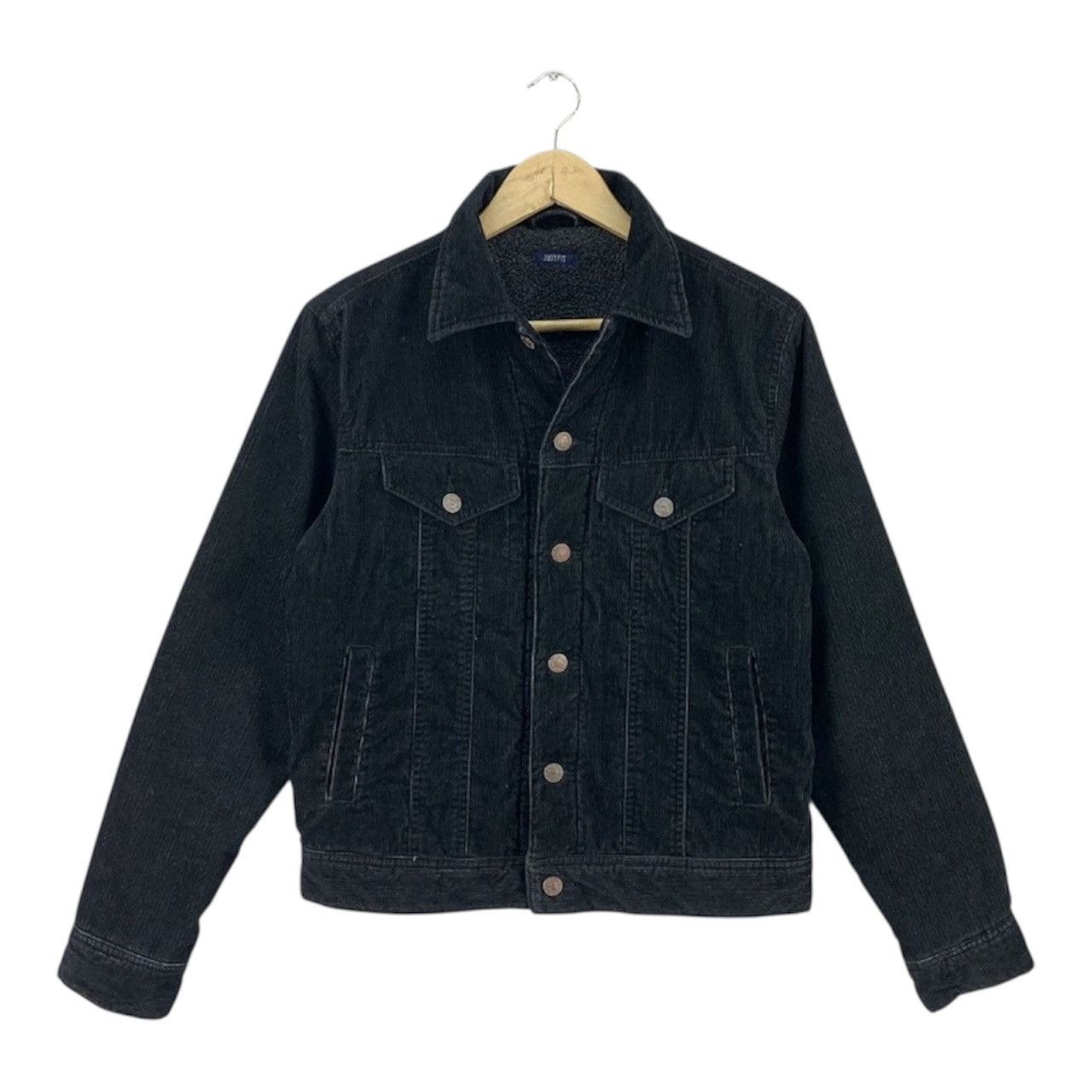 Uniqlo Y2K Uniqlo Corduroy Trucker Jacket Size US S / EU 44-46 / 1 - 1 Thumbnail