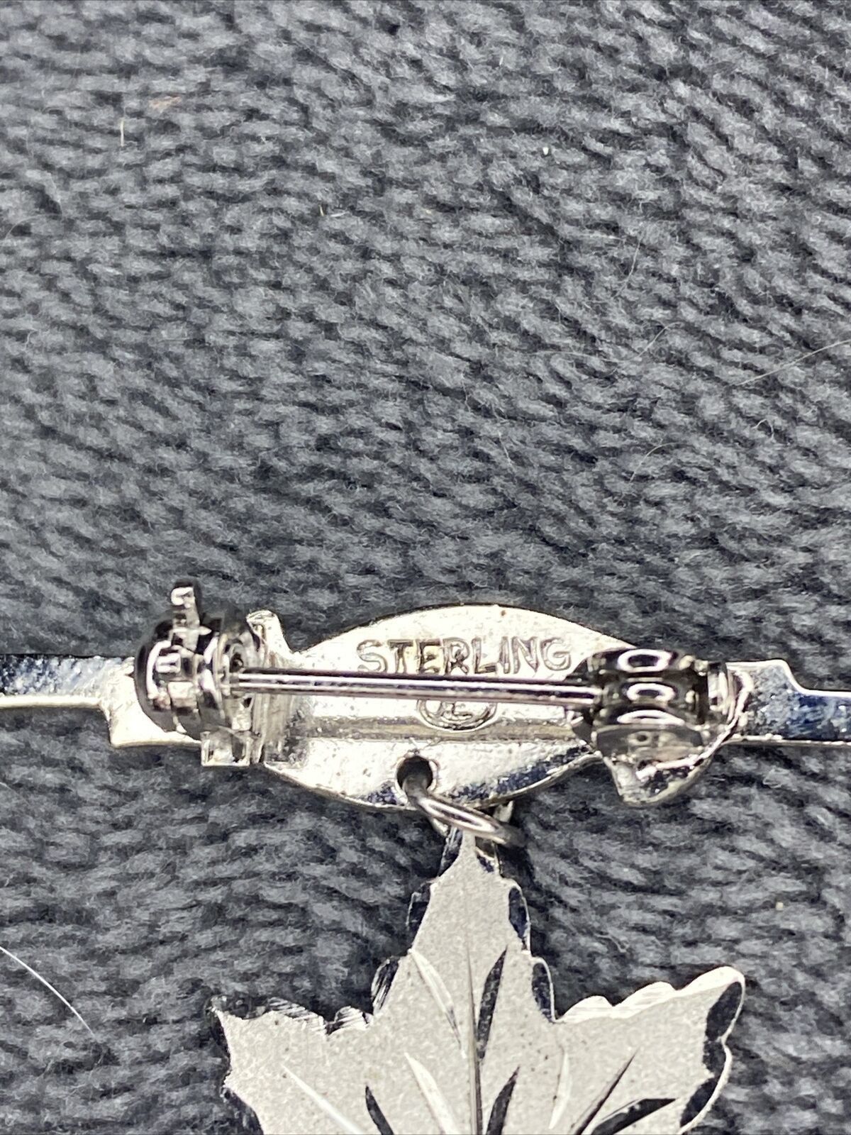 Other STERLING SILVER 925 DANGLE MAPLE LEAF CANADA PIN BROOCH Size ONE SIZE - 6 Thumbnail