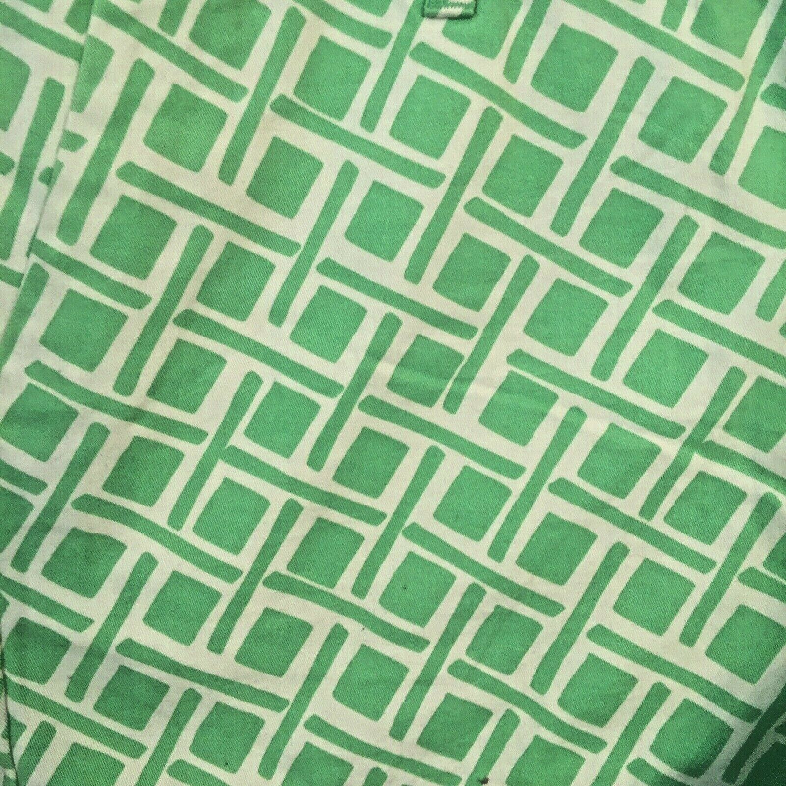 Merona Merona Ladies Shorts Cotton NWT Mint Green & White Size 18 w Size 40" / US 18 - 4 Thumbnail