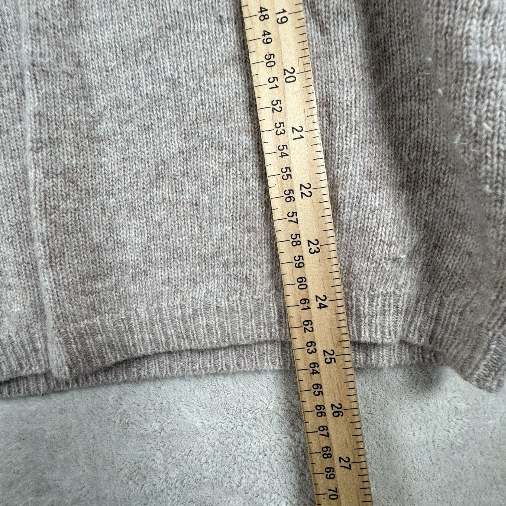 Vintage VINTAGE Beldoch Popper Womens Pullover Sweater M Gray Short Sleeve Wool Angora Embroidered Knit Pulsator? Size M / US 6-8 / IT 42-44 - 5 Thumbnail