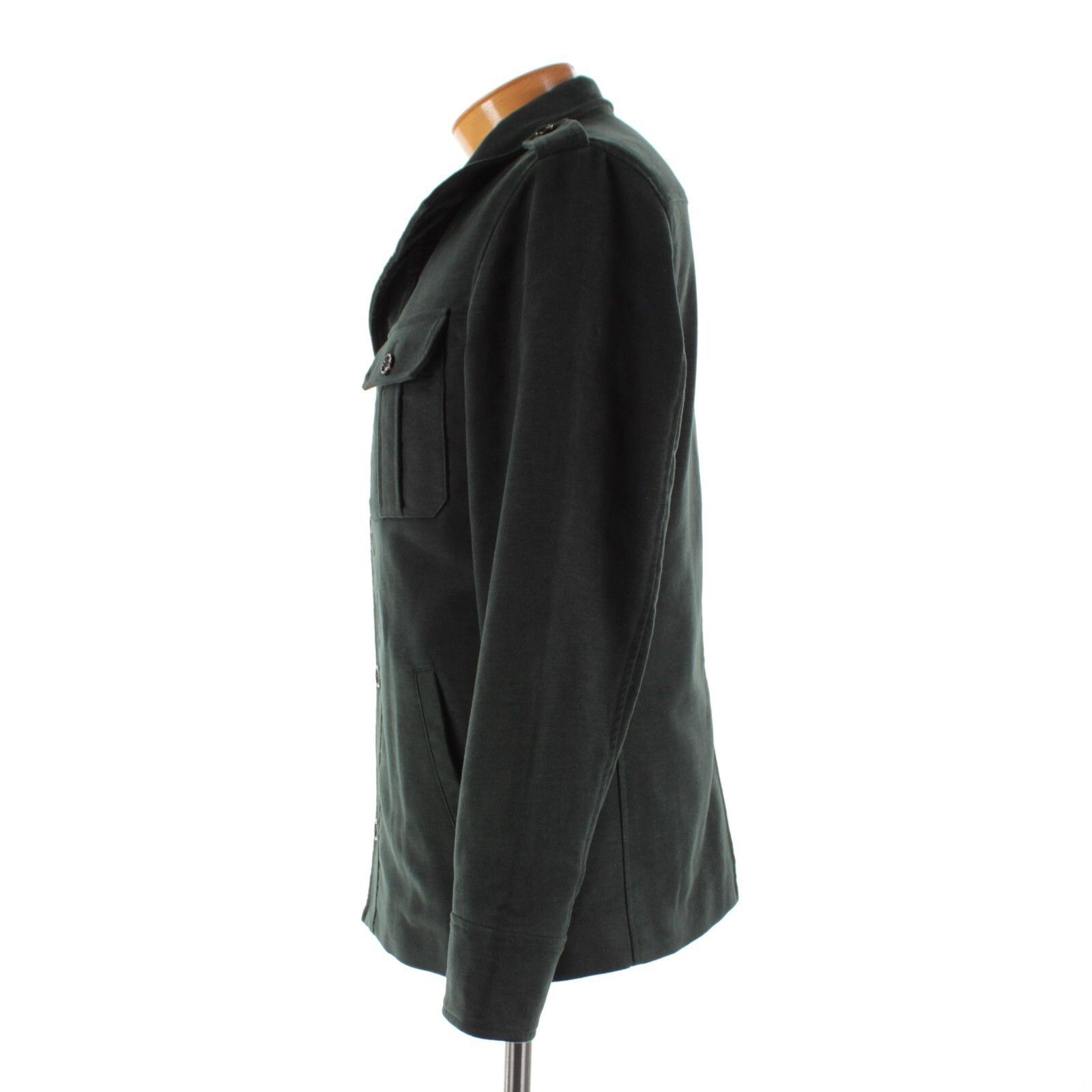Luciano Barbera Luciano Barbera Jacket Size M US In Green Cotton Size US M / EU 48-50 / 2 - 4 Thumbnail