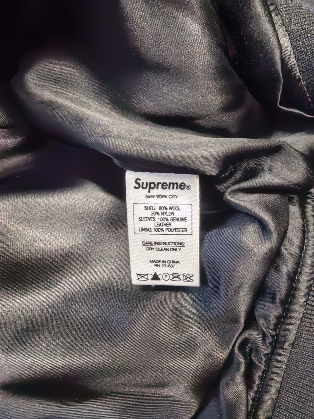 Supreme Supreme Crew Varsity Jacket Size US S / EU 44-46 / 1 - 5 Thumbnail