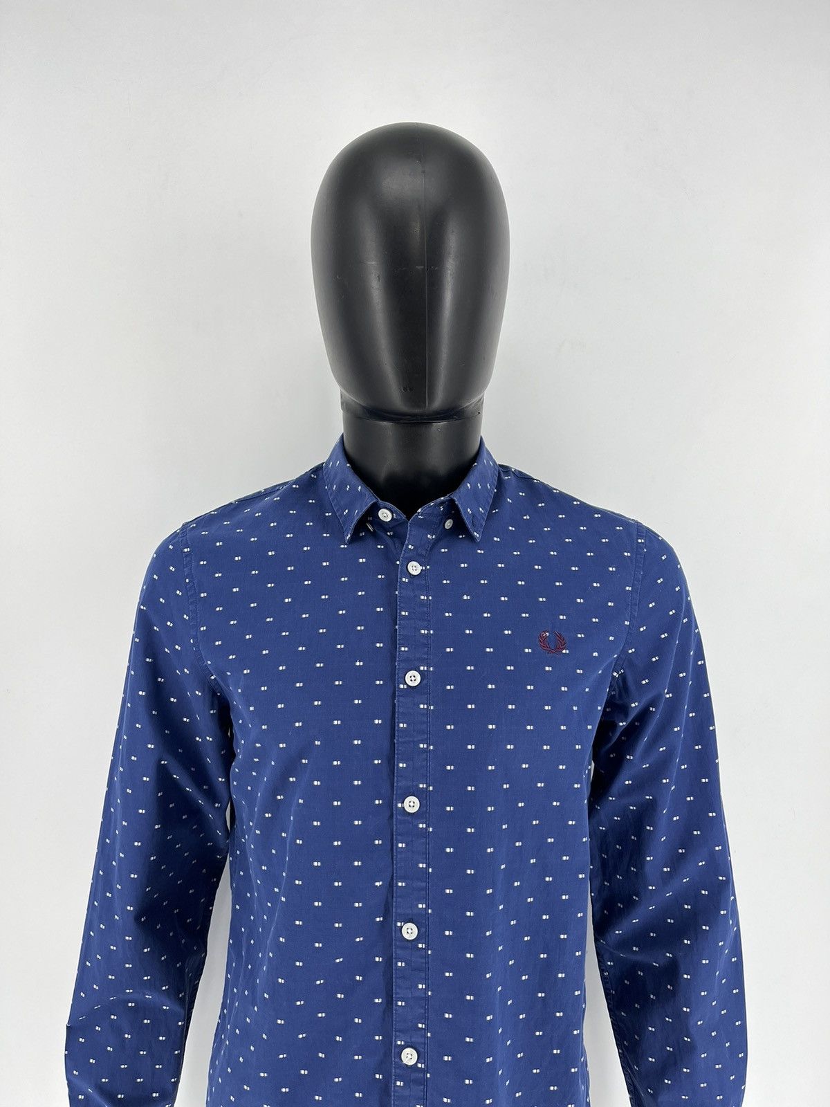 Fred Perry × Vintage Vintage FRED PERRY Long Sleeve Button Down Shirt Size US M / EU 48-50 / 2 - 1 Thumbnail