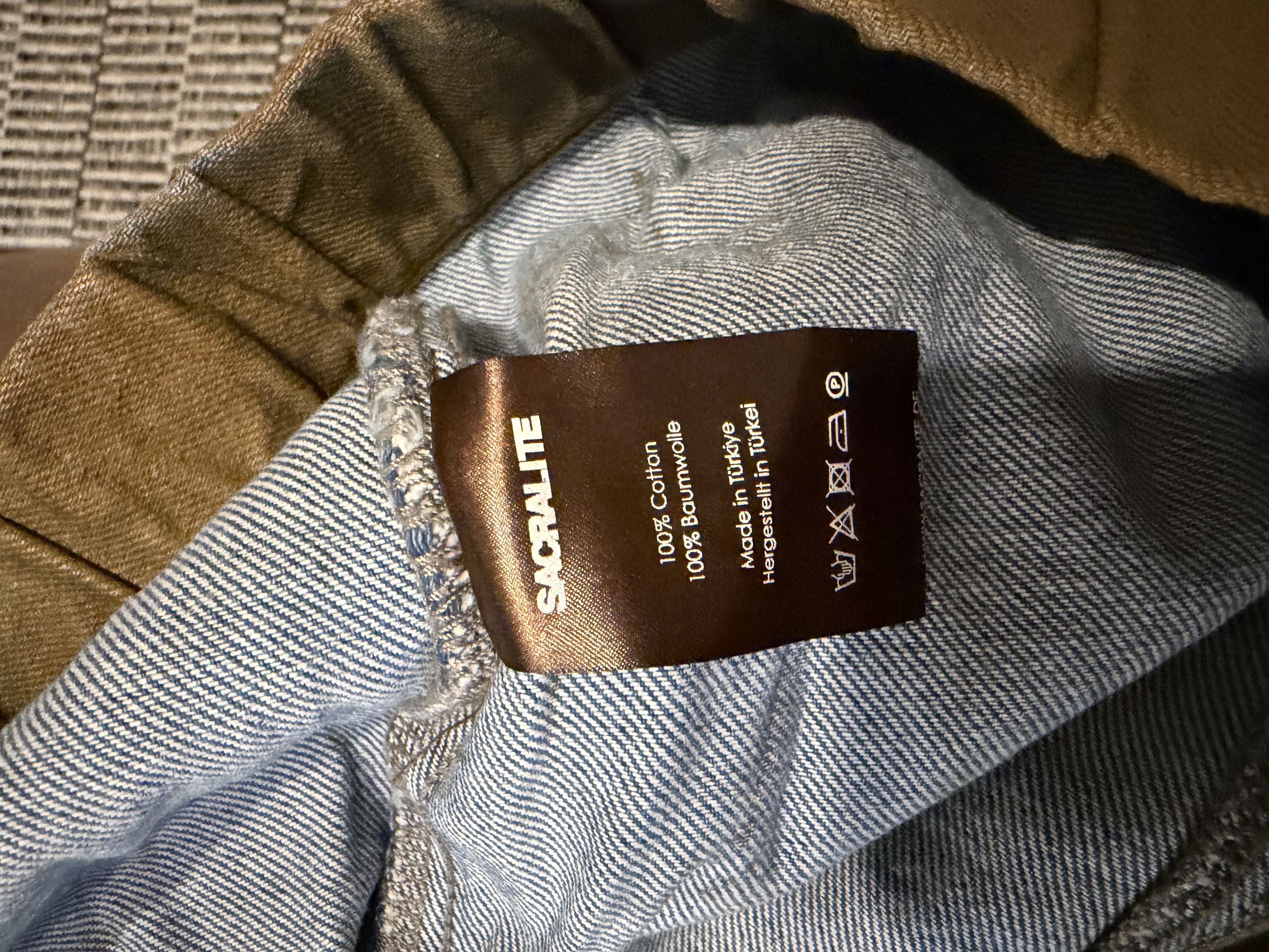 Other Chaqueta Sacralite "SCR" con Capucha - marron (Talla M) Size US M / EU 48-50 / 2 - 4 Thumbnail