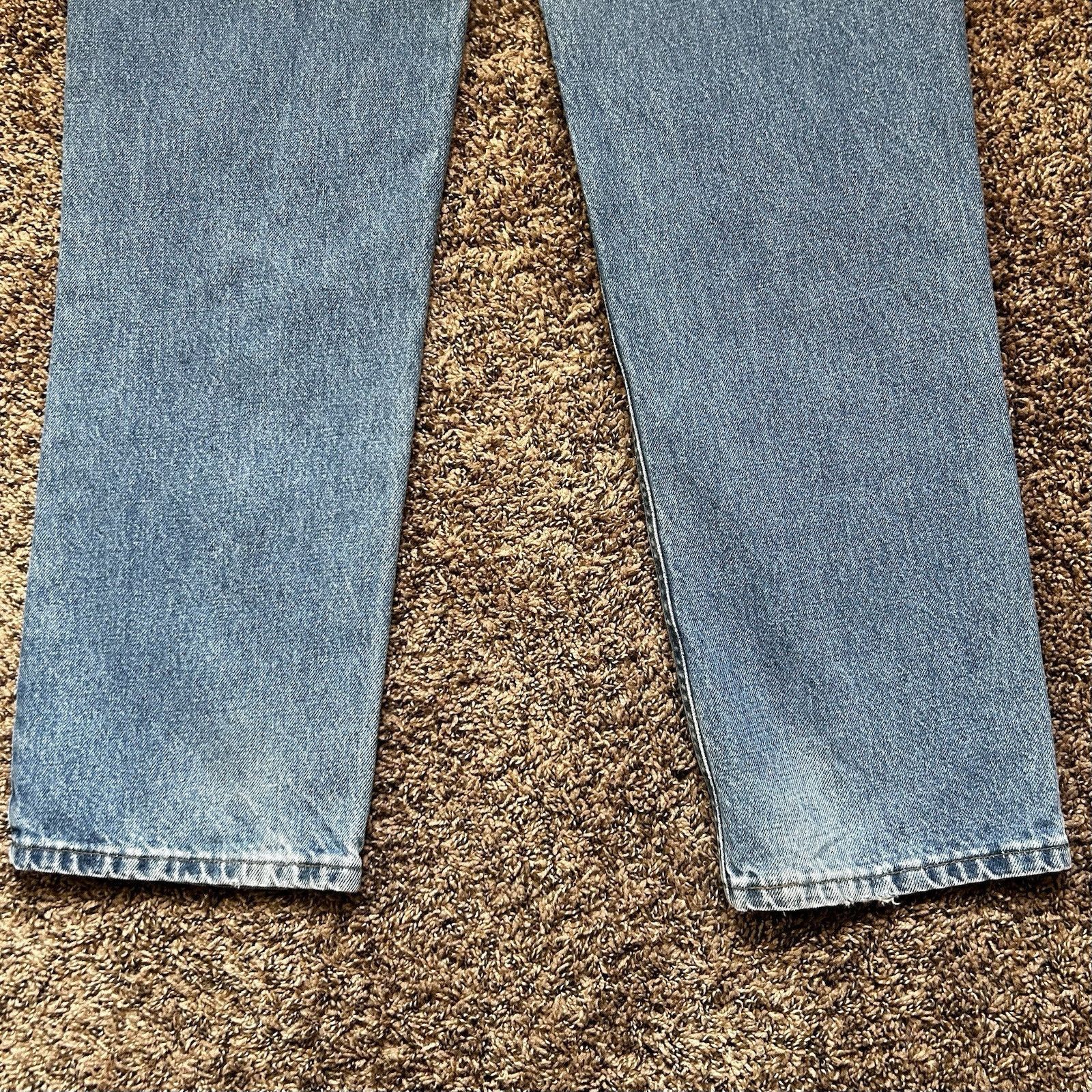 Carhartt Carhartt Straight Leg Jeans B180 STW Stonewash Mens 36 x 34 Size US 36 / EU 52 - 7 Thumbnail