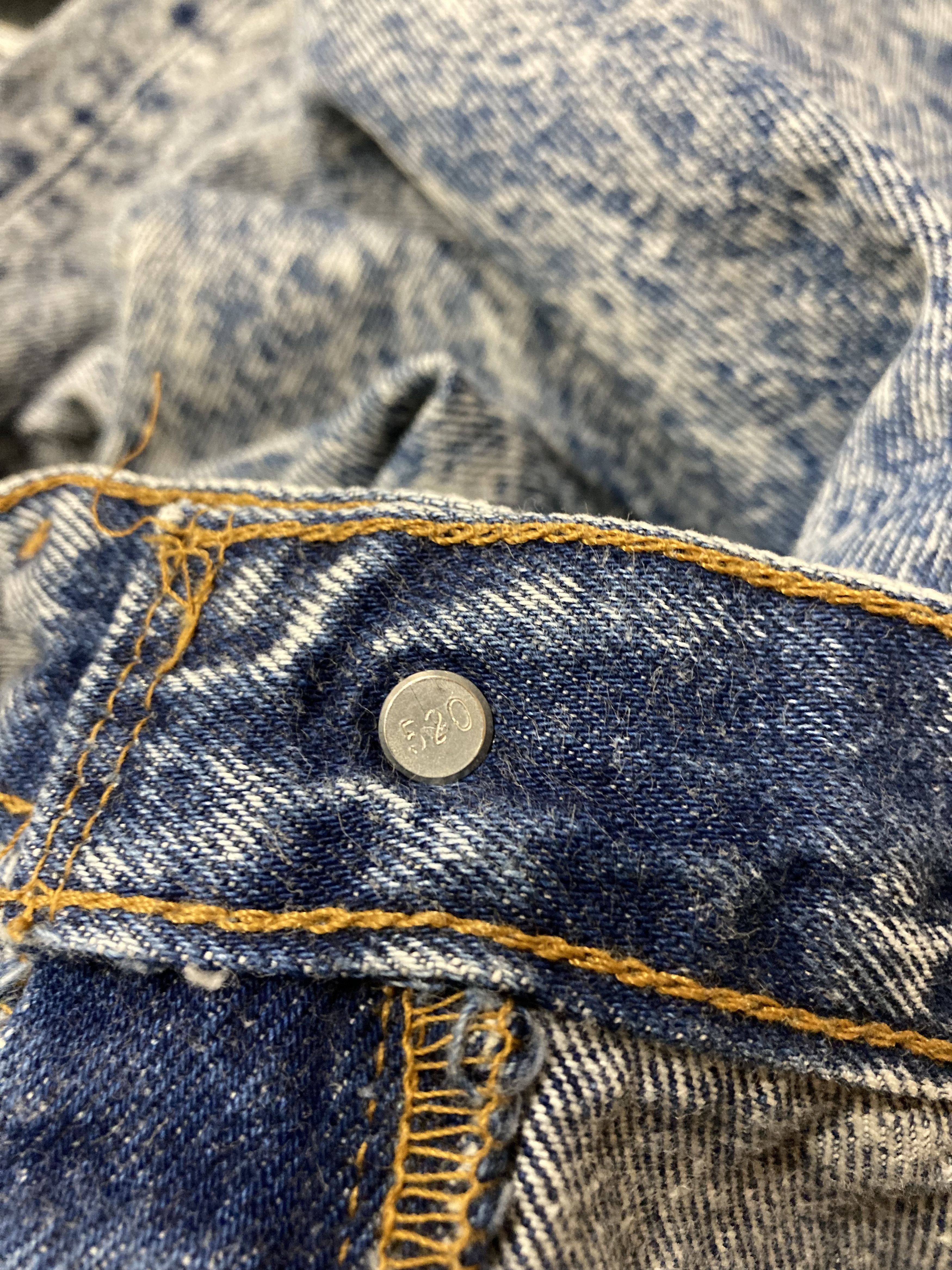 Levi's Vintage Levis 501 Acid Wash Jeans Size US 32 / EU 48 - 8 Thumbnail