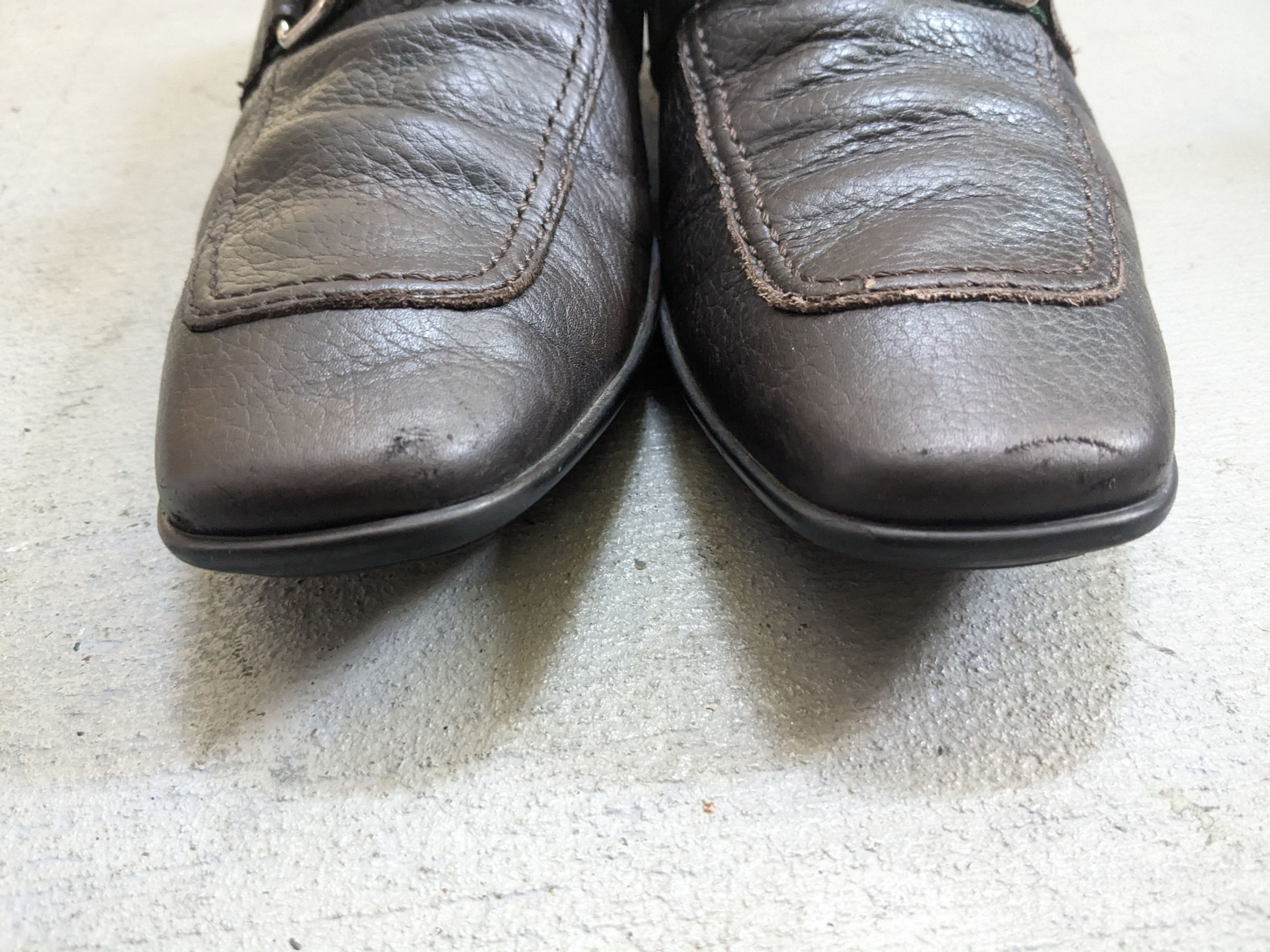 Gucci Gucci Horsebit Loafers Brown 8.5 D Leather Italy Slip On Size US 8.5 / EU 41-42 - 2 Thumbnail