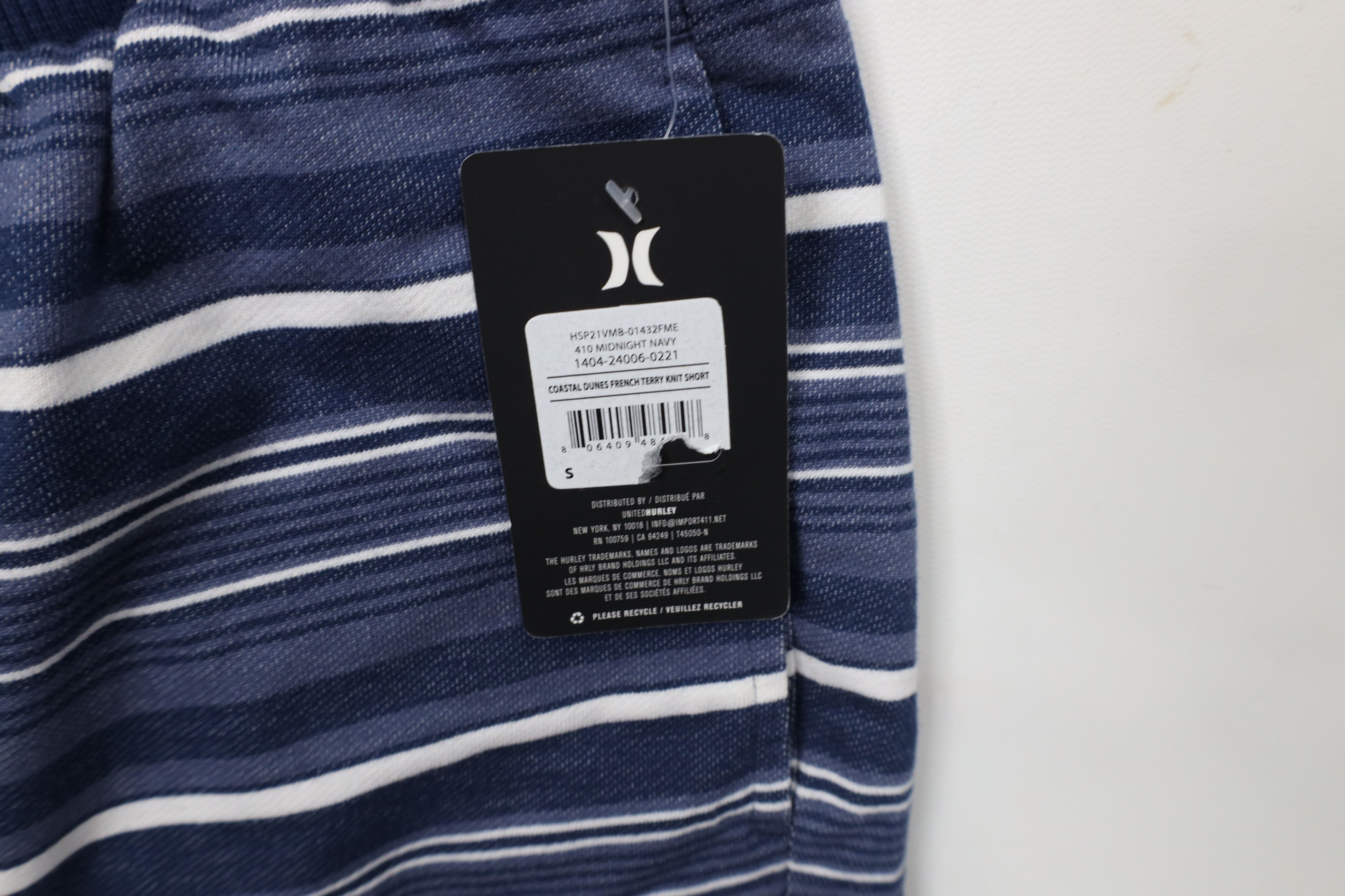 Hurley × Vintage New Hurley Surfing Striped Above Knee French Terry Shorts Size US 30 / EU 46 - 6 Thumbnail