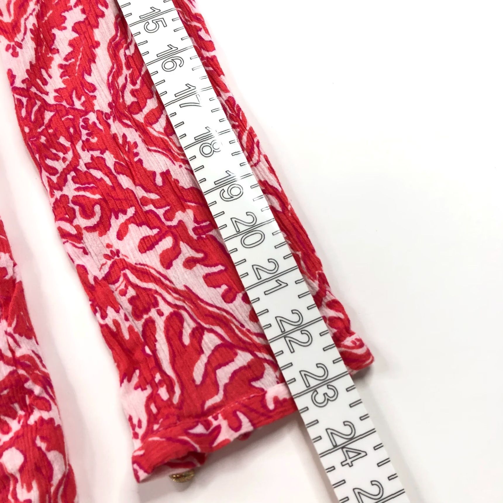 Lilly Pulitzer Lilly Pulitzer 4 Seersucker Textured Mini Above Knee Dress Pink Size S / US 4 / IT 40 - 6 Thumbnail
