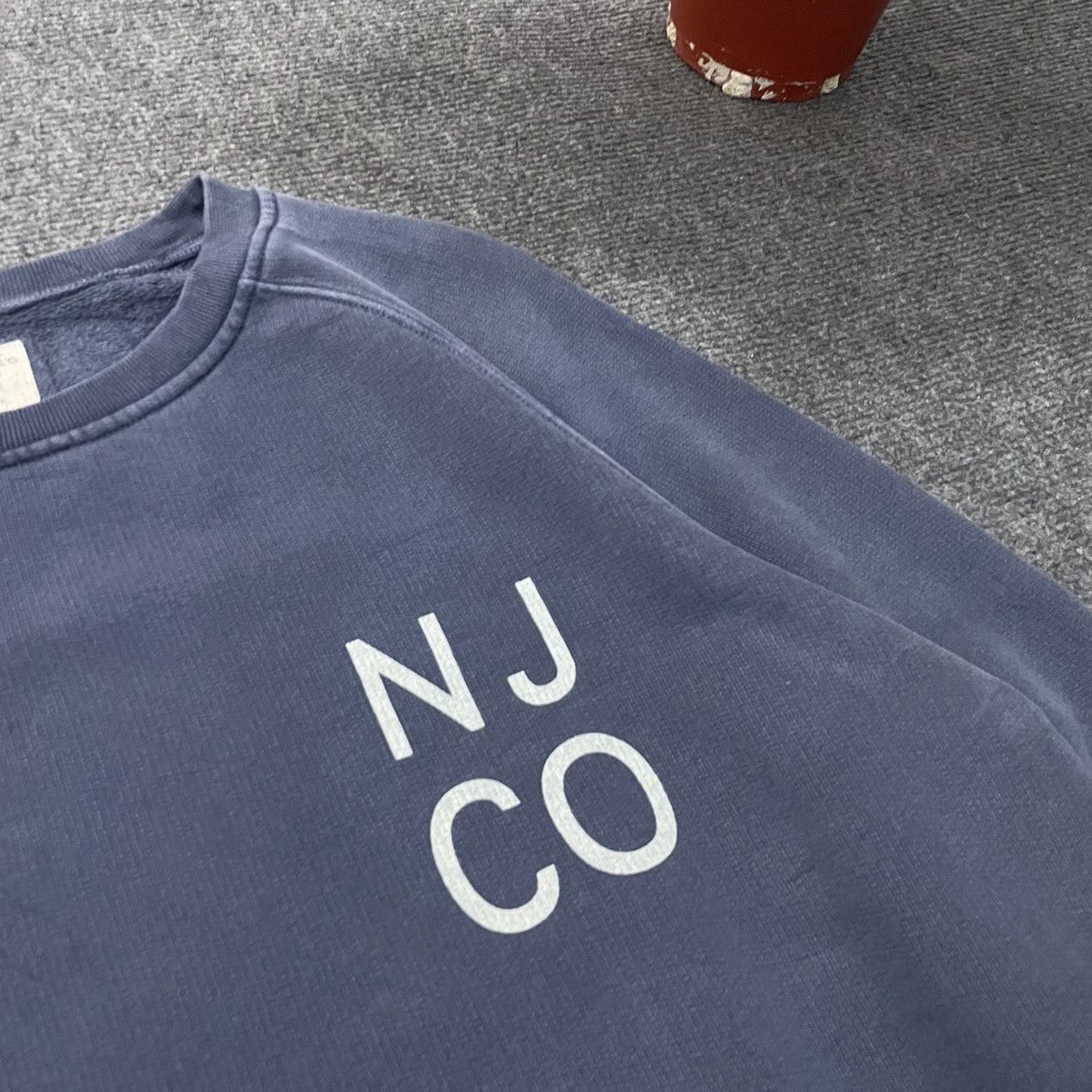 Nudie Jeans Nudie Jeans Co Minimalist Crewneck Sweatshirt Size US S / EU 44-46 / 1 - 2 Thumbnail