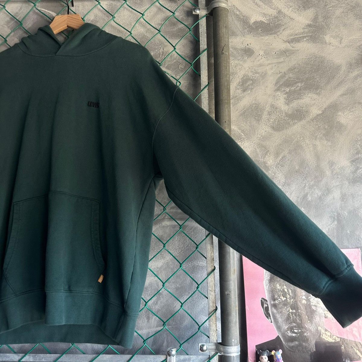 Levi's × Vintage Levis Sweater Green Gold Tab Relaxed Fit Hoodie Pullover Size US M / EU 48-50 / 2 - 3 Thumbnail