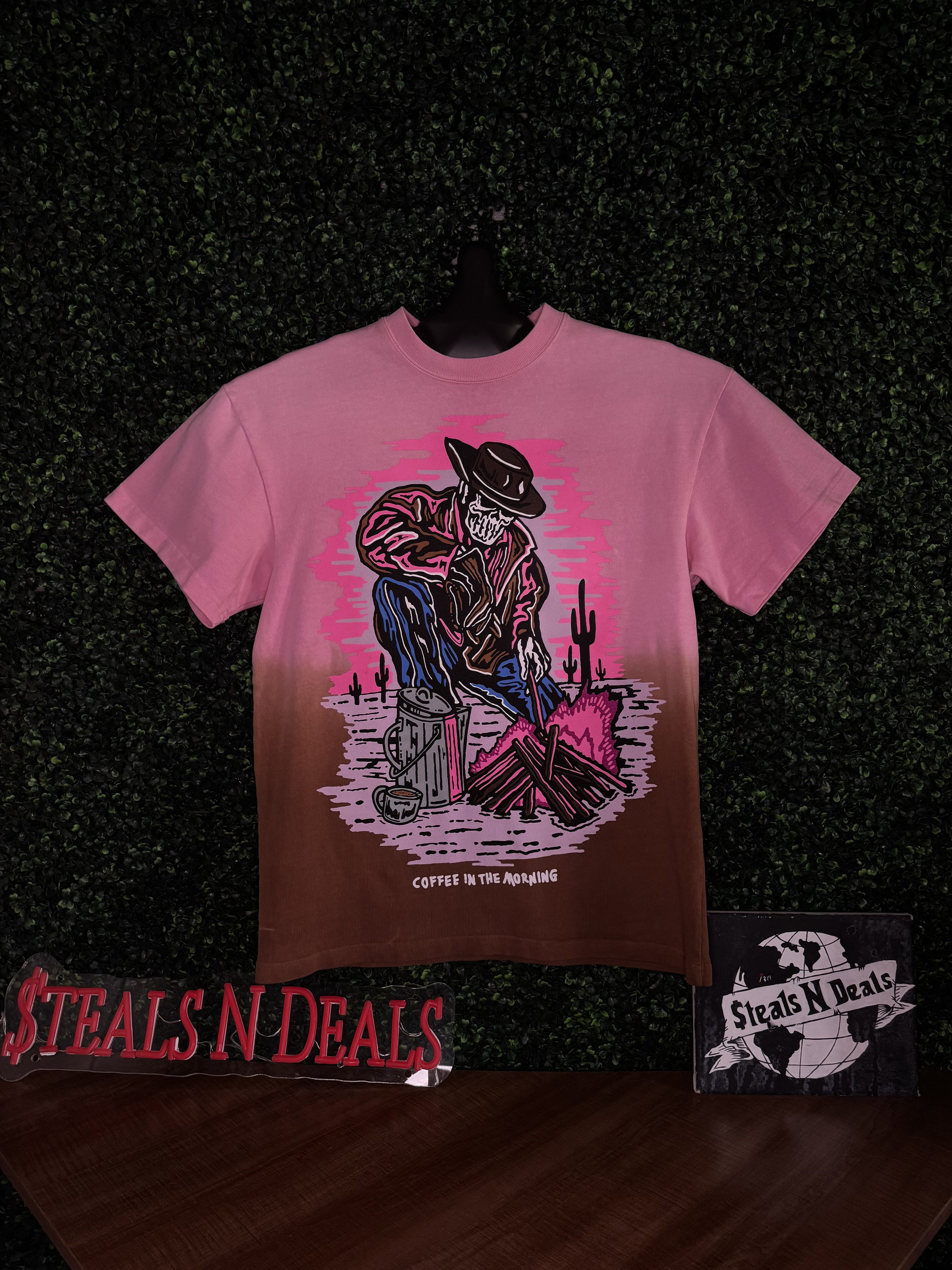 Warren Lotas Warren lotas coffee in the morning tee Size US S / EU 44-46 / 1 - 1 Thumbnail