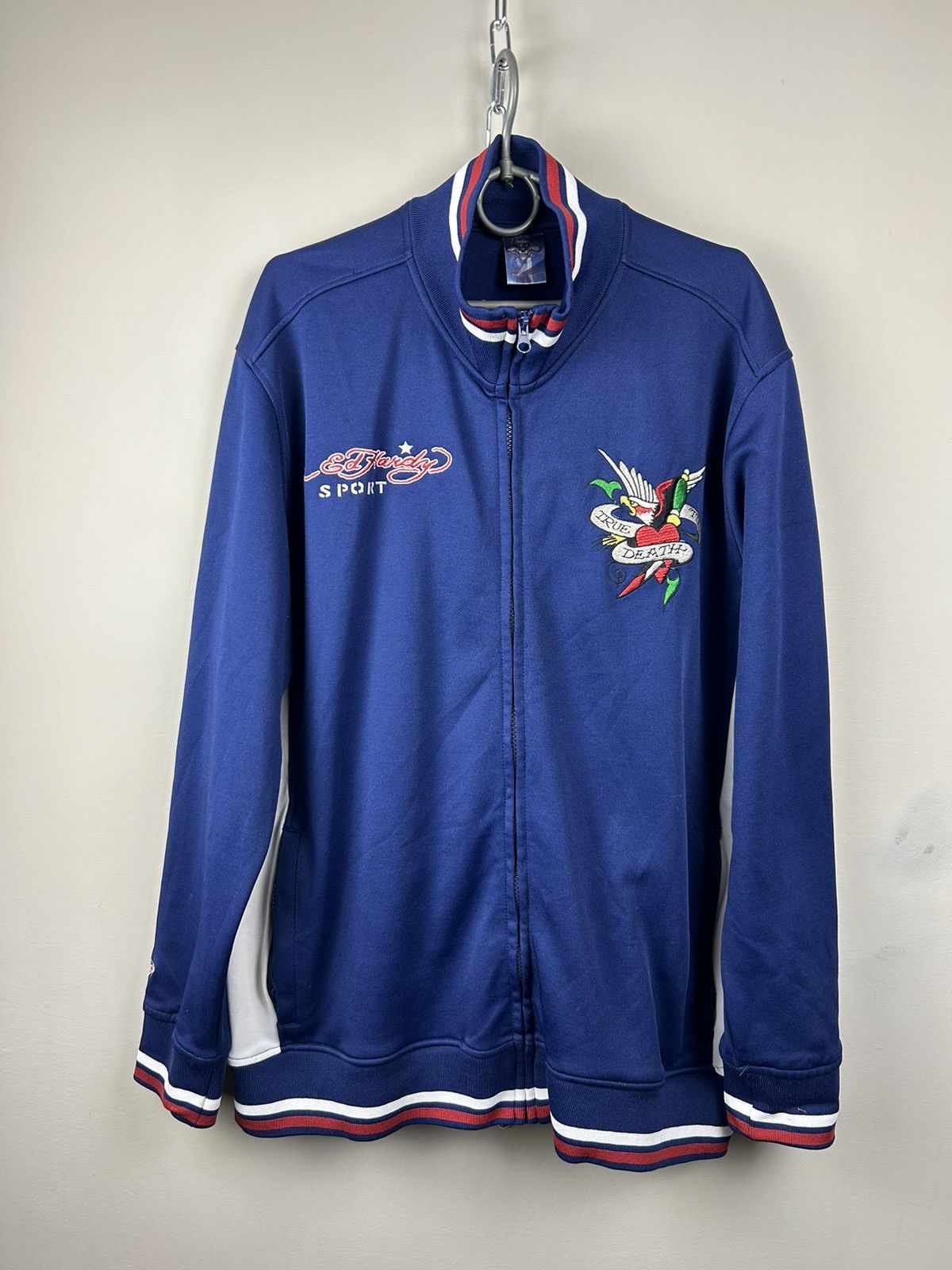Ed Hardy Vintage Ed Hardy Sport Zip True Death Size US XL / EU 56 / 4 - 1 Thumbnail
