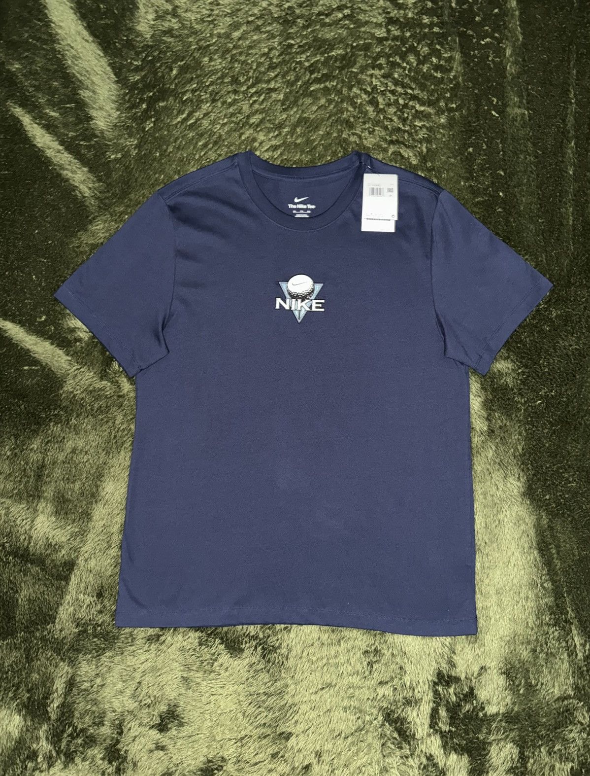 Nike [XXL] Nike Golf Embroidered Logo relaxed fit T-Shirt Navy Size US XXL / EU 58 / 5 - 1 Thumbnail