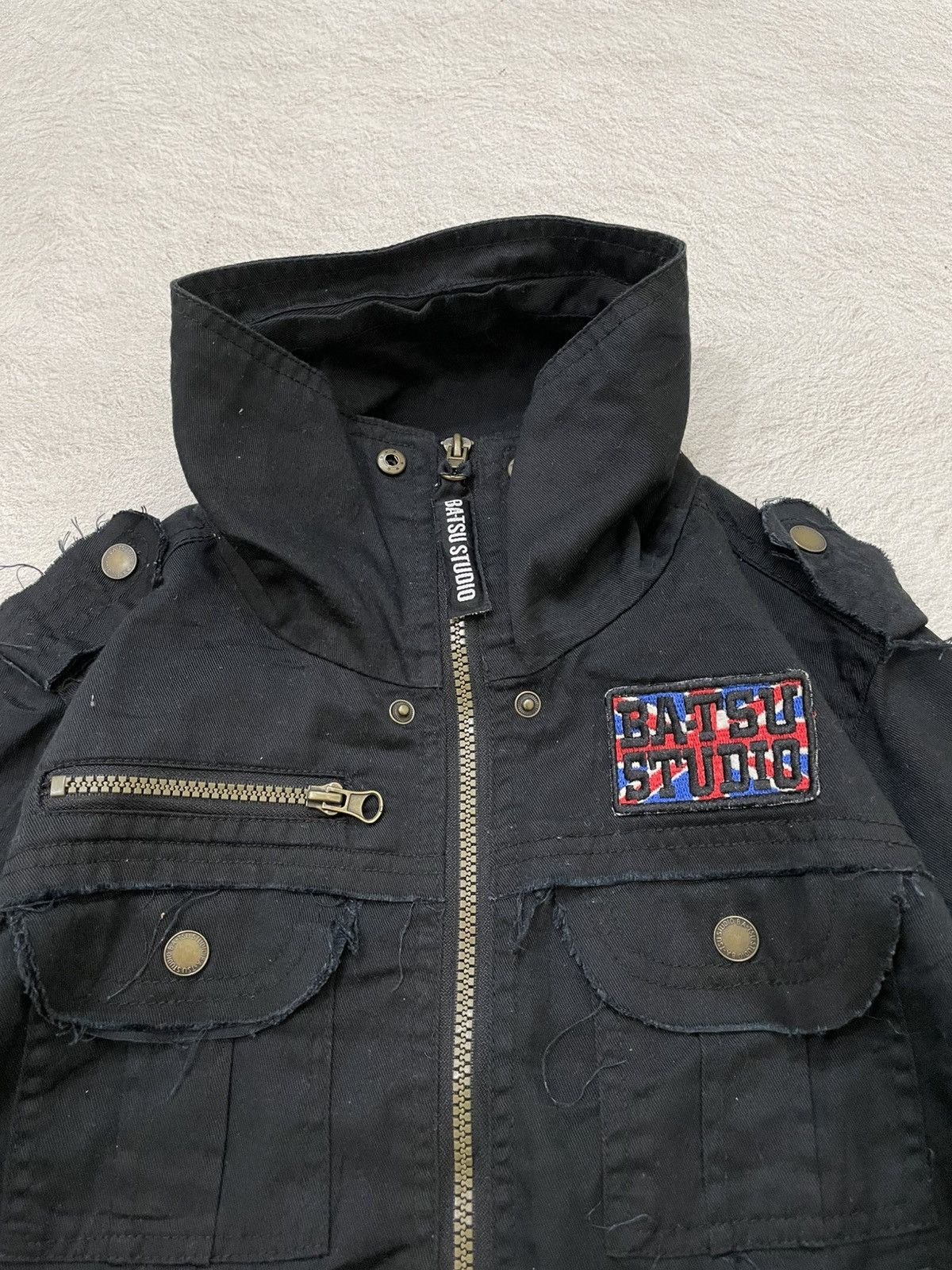 Japanese Brand 2000s Japan Batsu Jacket Cargo Patch London If6was9 LGB Y2K Size US S / EU 44-46 / 1 - 4 Thumbnail