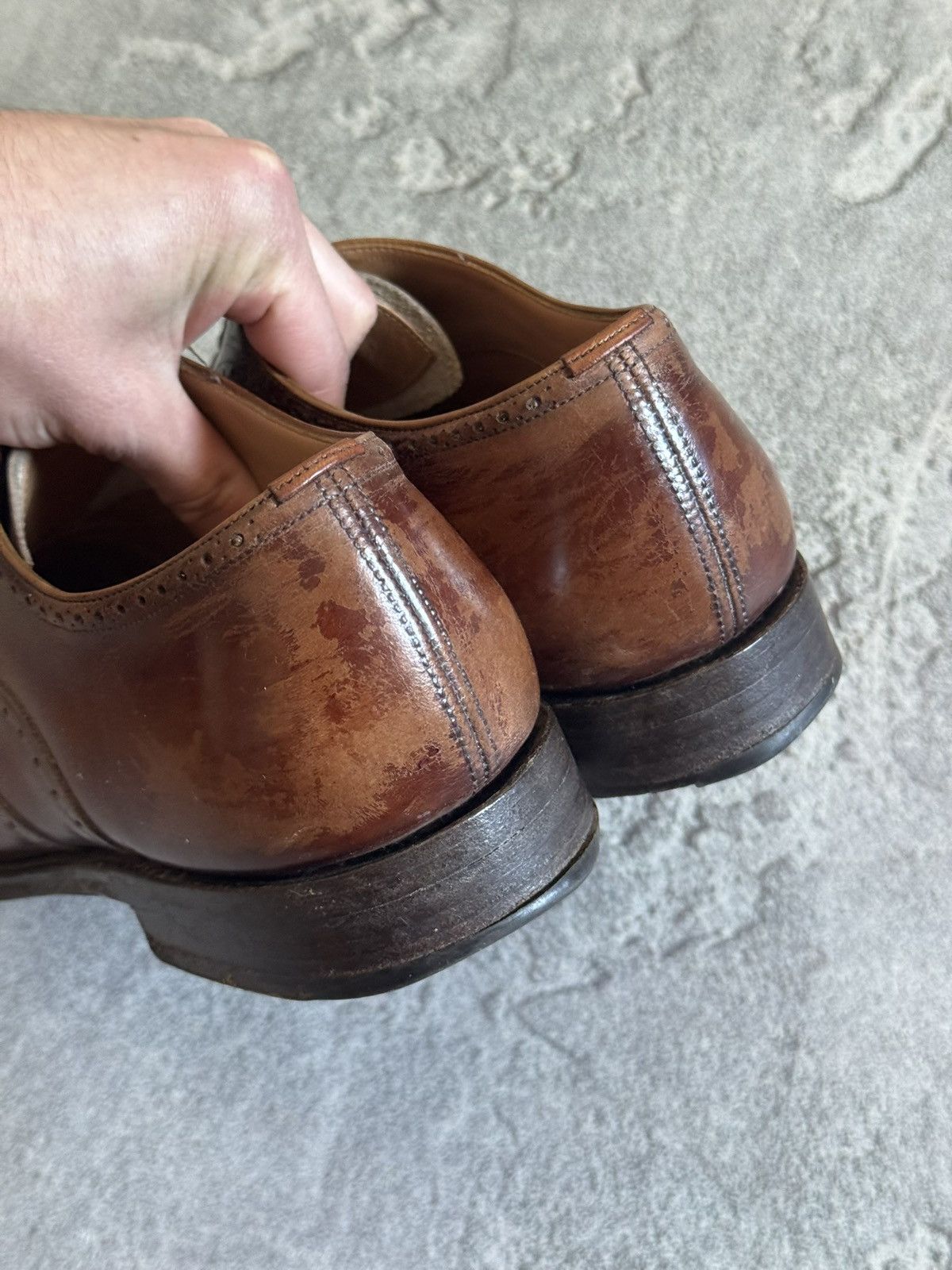 Church's Church’s 28.5cm brown leather shoes brogue shanghai casual Size US 10 / EU 43 - 15 Thumbnail