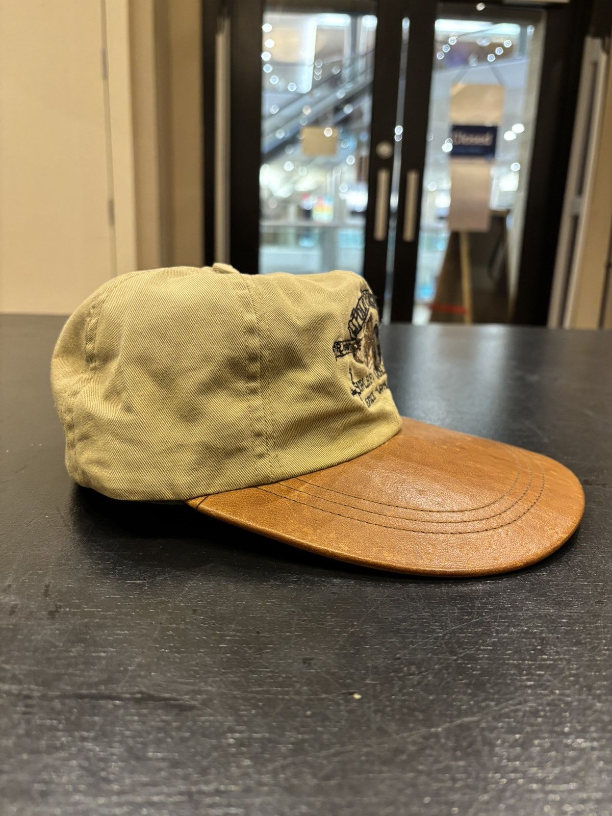 Polo Ralph Lauren Polo Ralph Lauren Sportsman Leather Brim Hat Size ONE SIZE - 3 Thumbnail