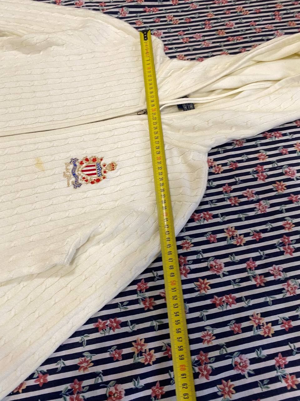Polo Ralph Lauren Ralph Lauren Polo Jeans Cable Knit Zip Up SWEATER Size L / US 10 / IT 46 - 11 Thumbnail
