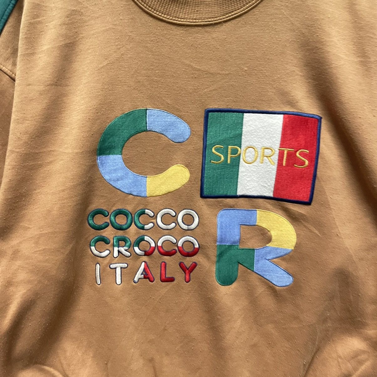 Vintage Vintage Cocco Croco Italy Sweatshirt – Retro Italian Spirit Size US L / EU 52-54 / 3 - 3 Thumbnail