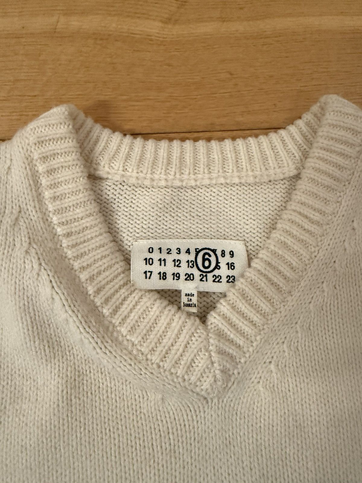 Maison Margiela Maison Margiela MM6 Sweater Vest Size US S / EU 44-46 / 1 - 3 Thumbnail