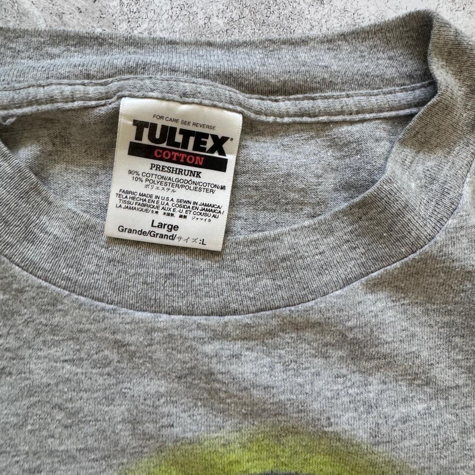 Tultex Vintage 1996 Dennis Rodman Alien LogoTel T-Shirt Size Large Size US L / EU 52-54 / 3 - 5 Thumbnail