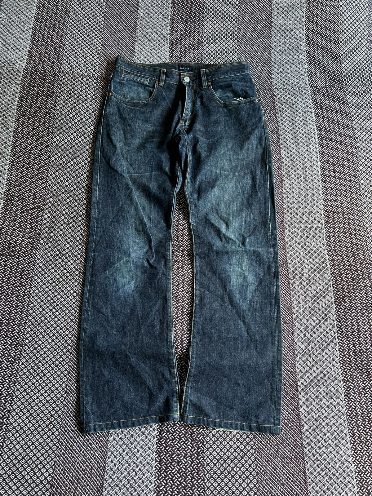 Japanese Brand × Paul Smith Paul Smith Baggy Distressed Jeans Japanese Style Size 30 Size US 30 / EU 46 - 7 Thumbnail