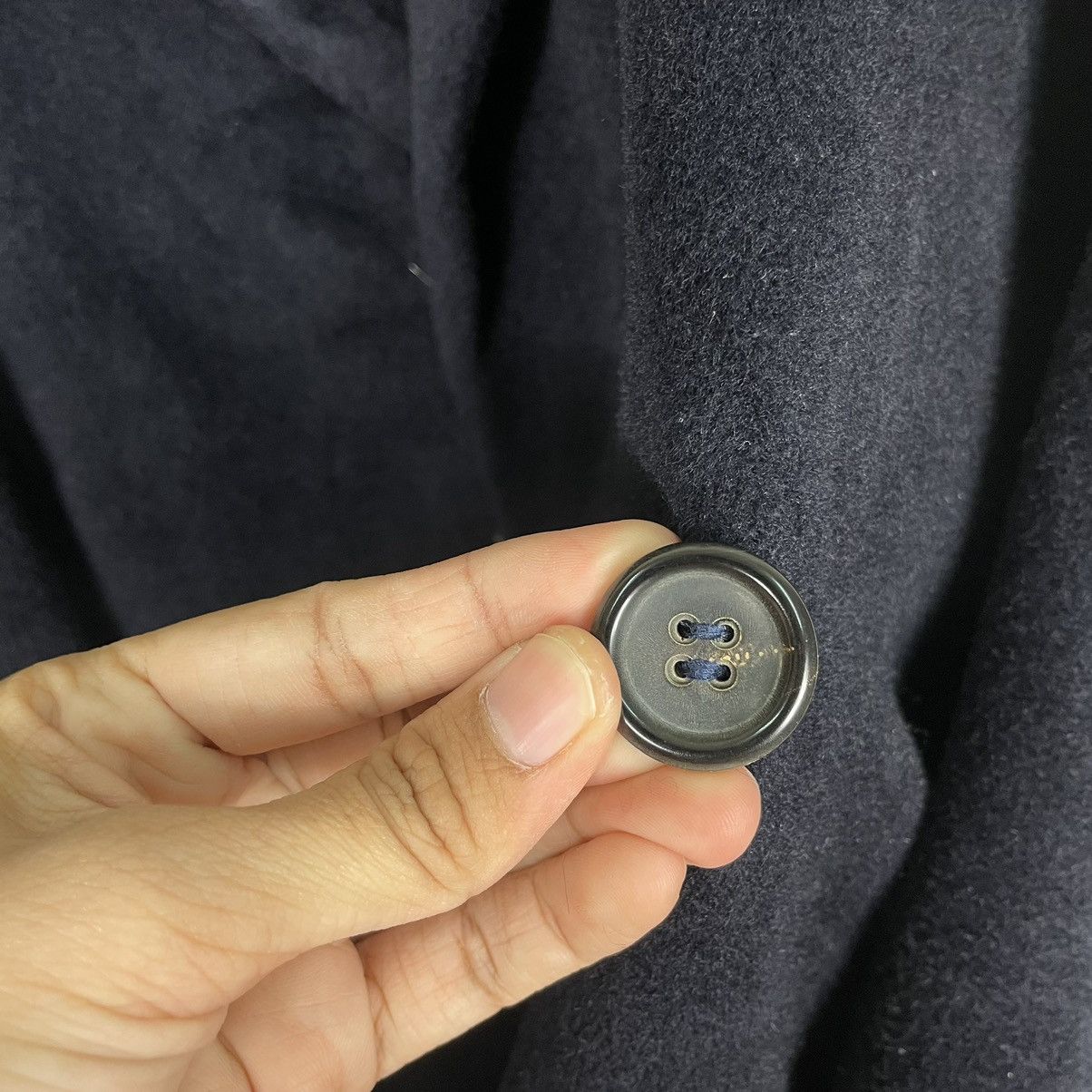 Jil Sander × Raf Simons 💥JIL SANDER BLACK COAT SINGLE BUTTON JACKET Size US M / EU 48-50 / 2 - 14 Thumbnail