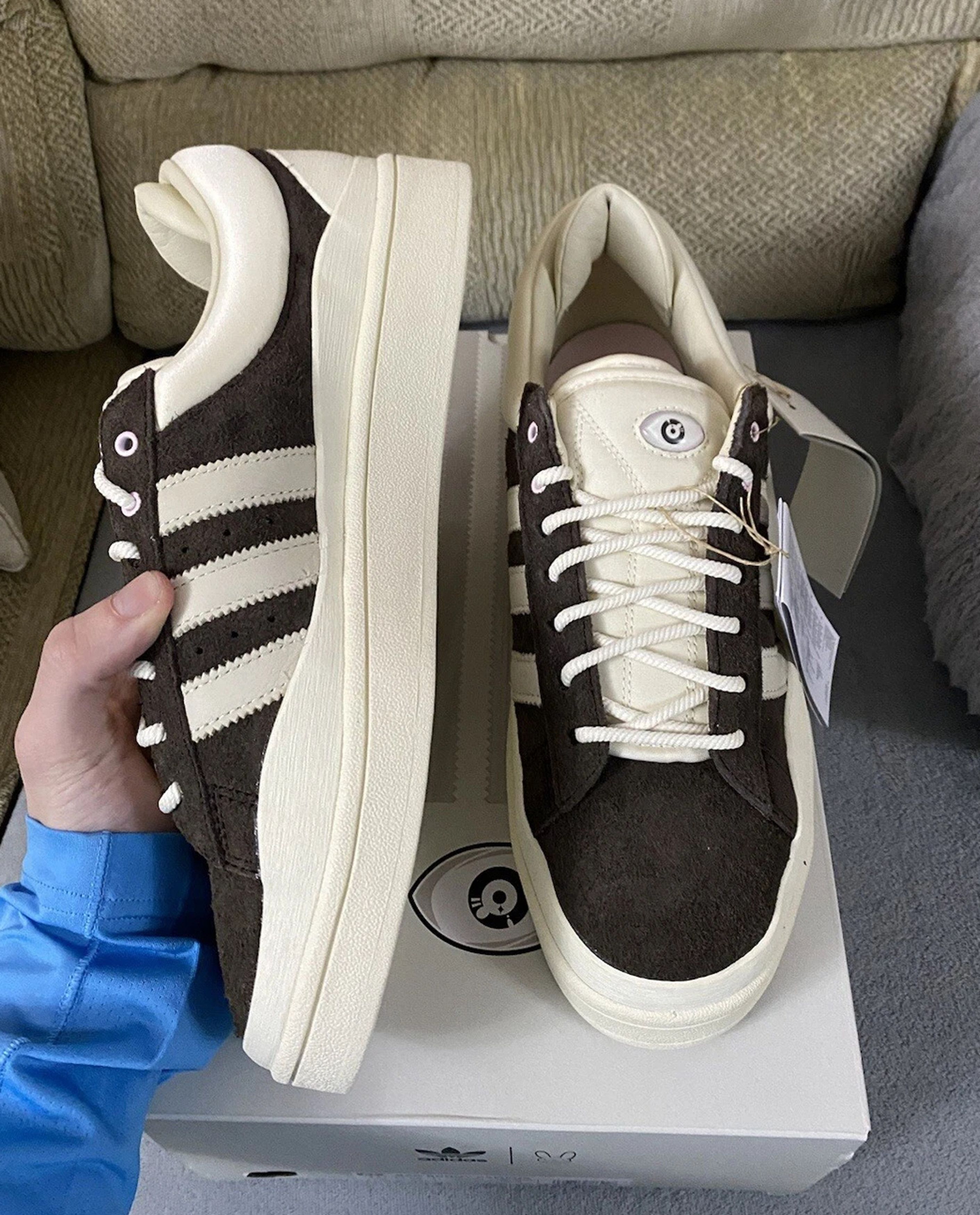 Adidas Bad Bunny’s Forum Buckle Low Brown Tint Size US 11.5 / EU 44-45 - 3 Thumbnail