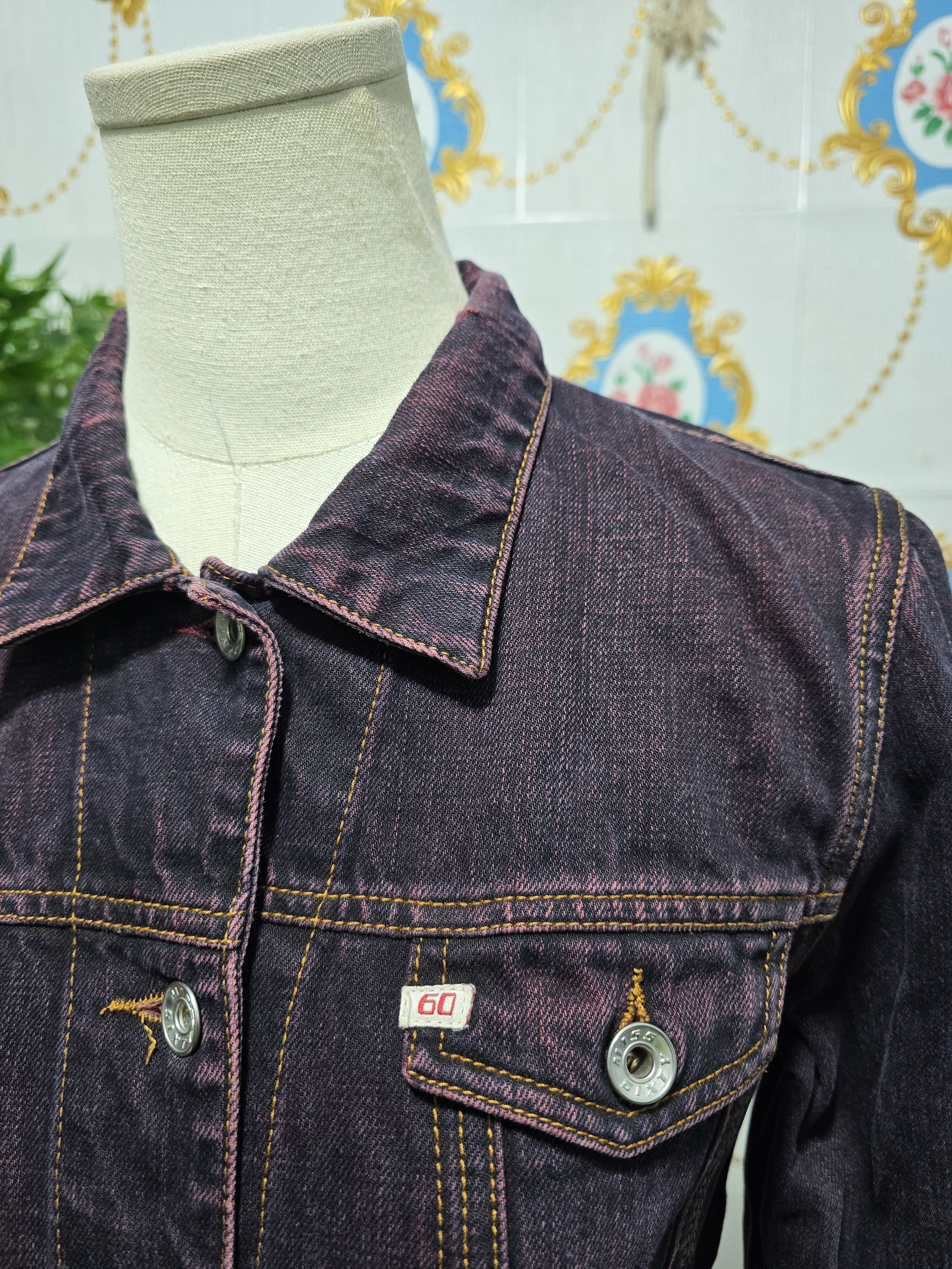 Miss Sixty MISS SIXTY vintage Denim Jacket with red accent 😍 Size L / US 10 / IT 46 - 6 Thumbnail