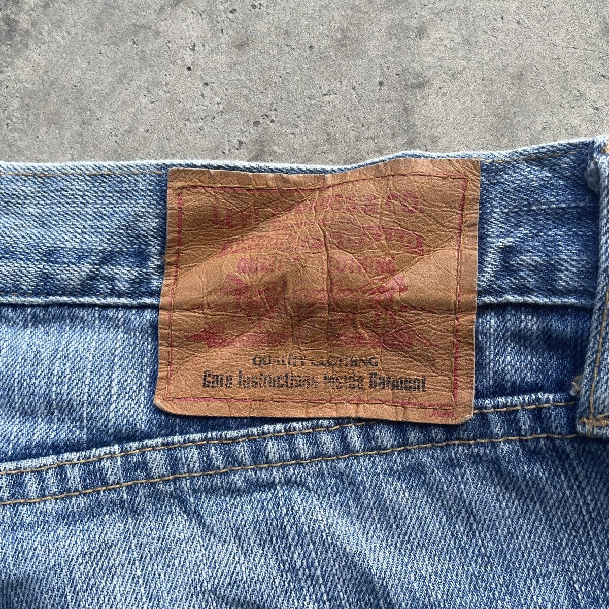 Jean × Levi's × Vintage W36x32💥 Vintage Levi’s BAGGY Jeans Denim Pants Size US 36 / EU 52 - 10 Thumbnail