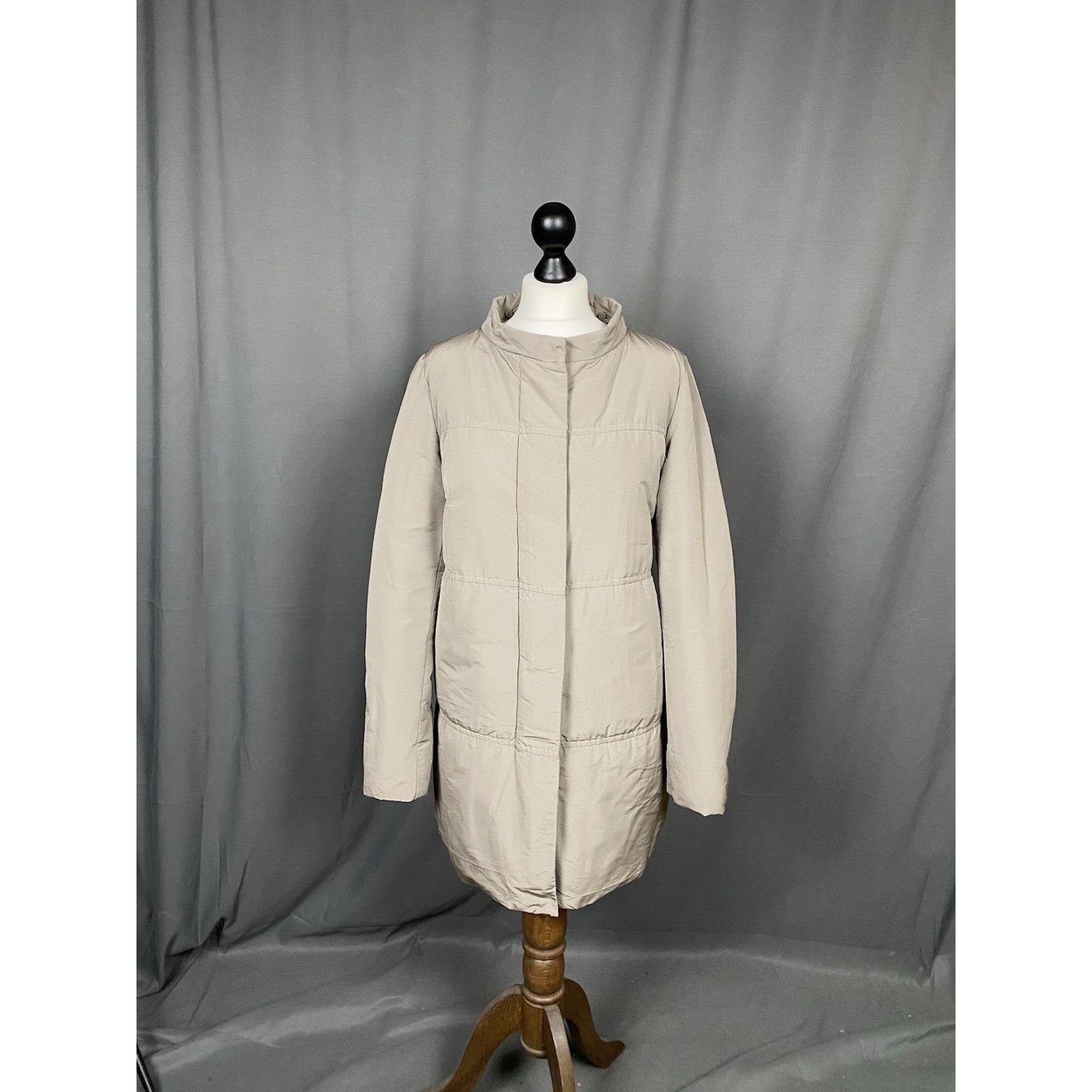 Moncler Moncler Bardane Giubbtto Women's Gray Down Insulated Long Ja Size M / US 6-8 / IT 42-44 - 3 Thumbnail