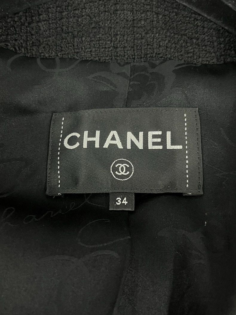 Chanel Chanel Metropolis series black gold jacket Size XXS / US 00 / IT 34 - 4 Thumbnail